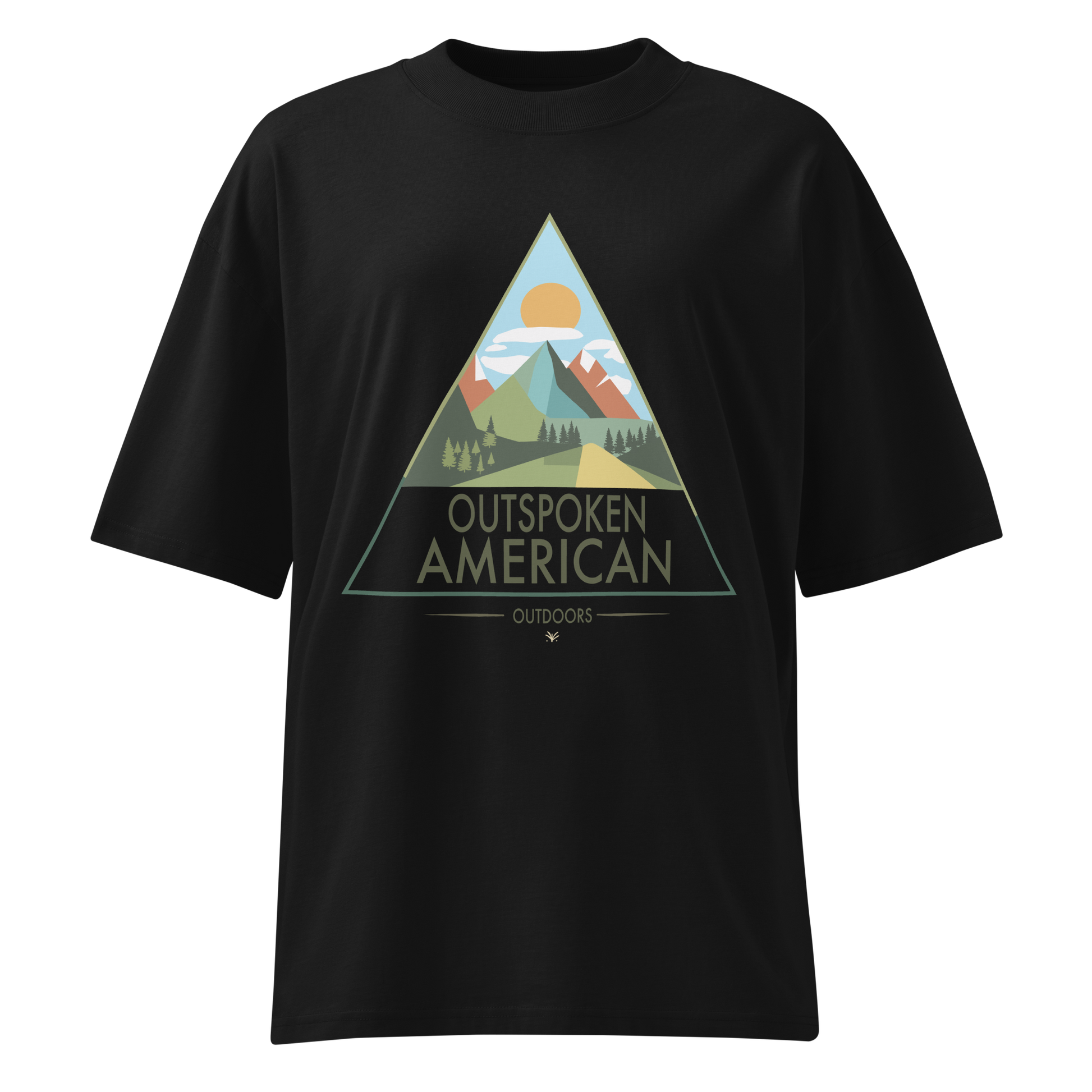 Outspoken American Outdoors (MONROE Design) Tee