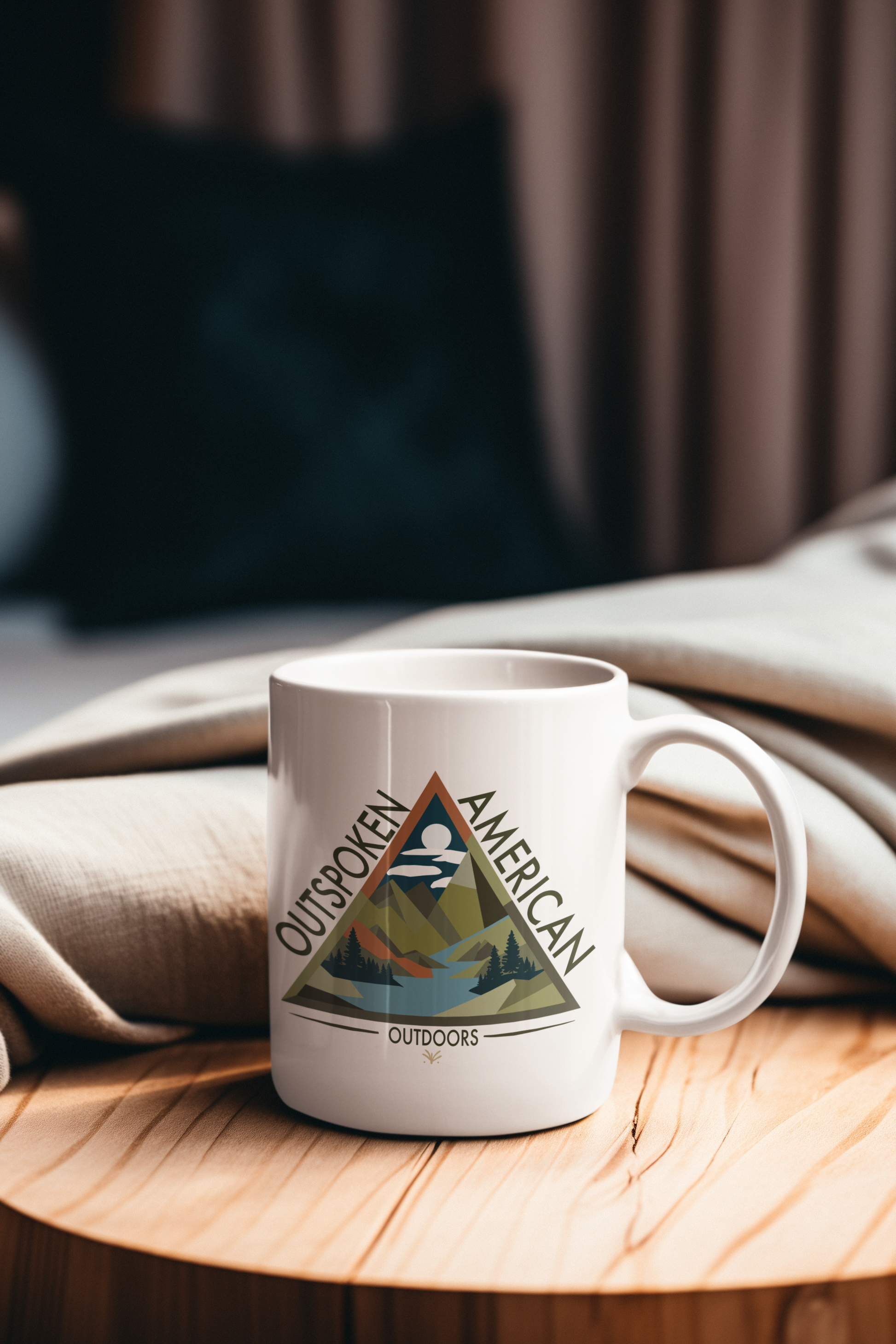 Outspoken American Outdoors (ROME Design) Mug