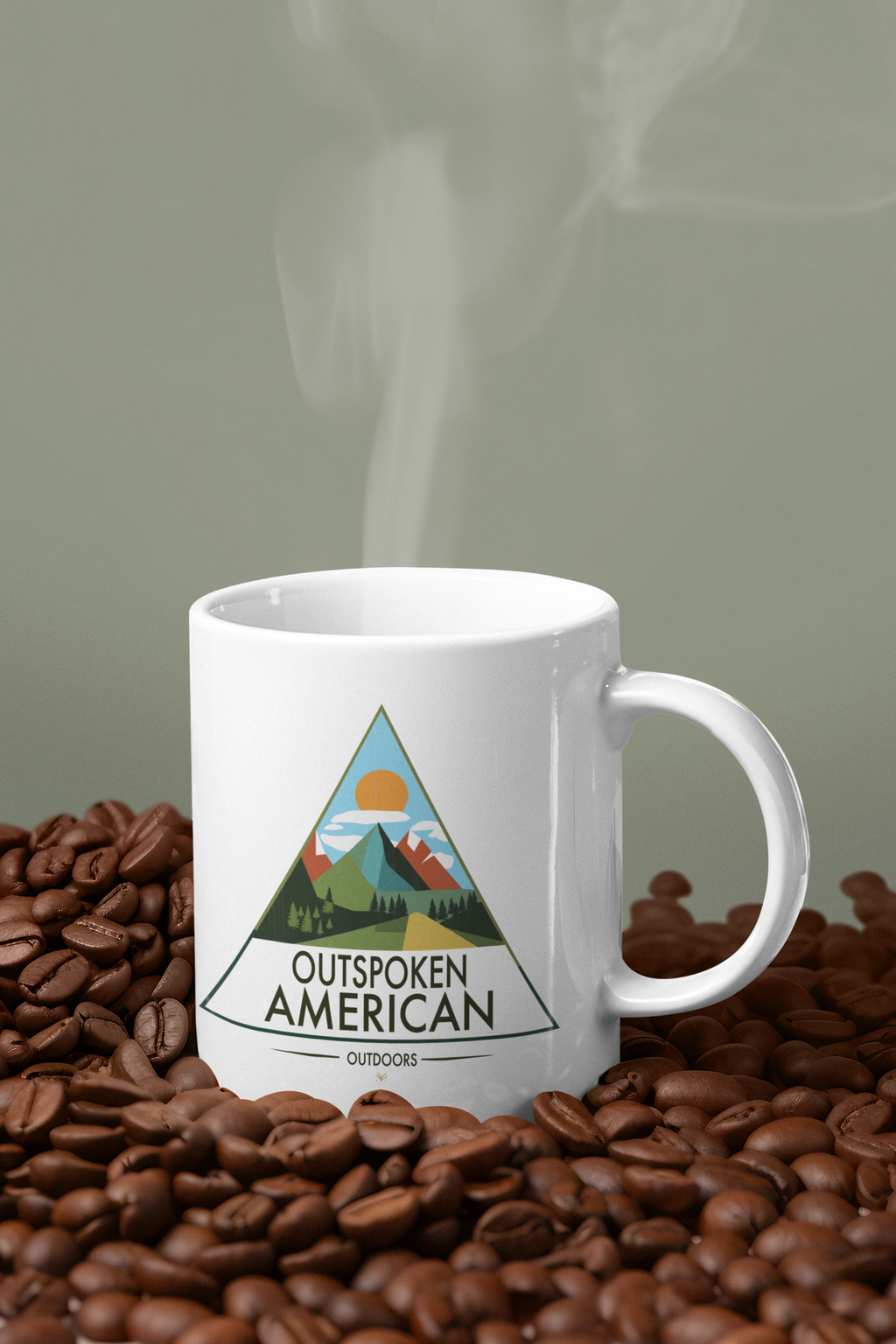 Outspoken American Outdoors (MONROE Design) Mug