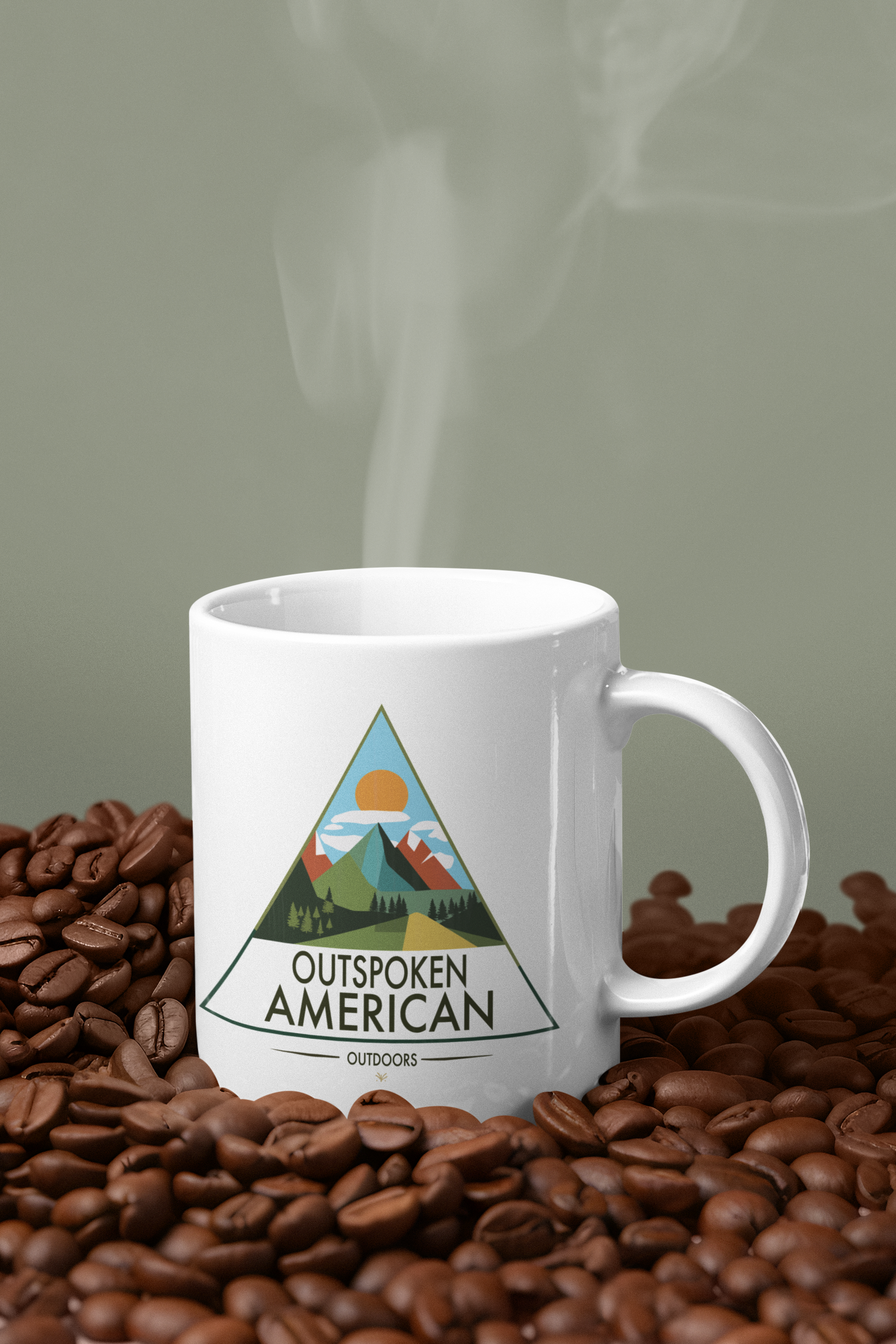 Outspoken American Outdoors (MONROE Design) Mug