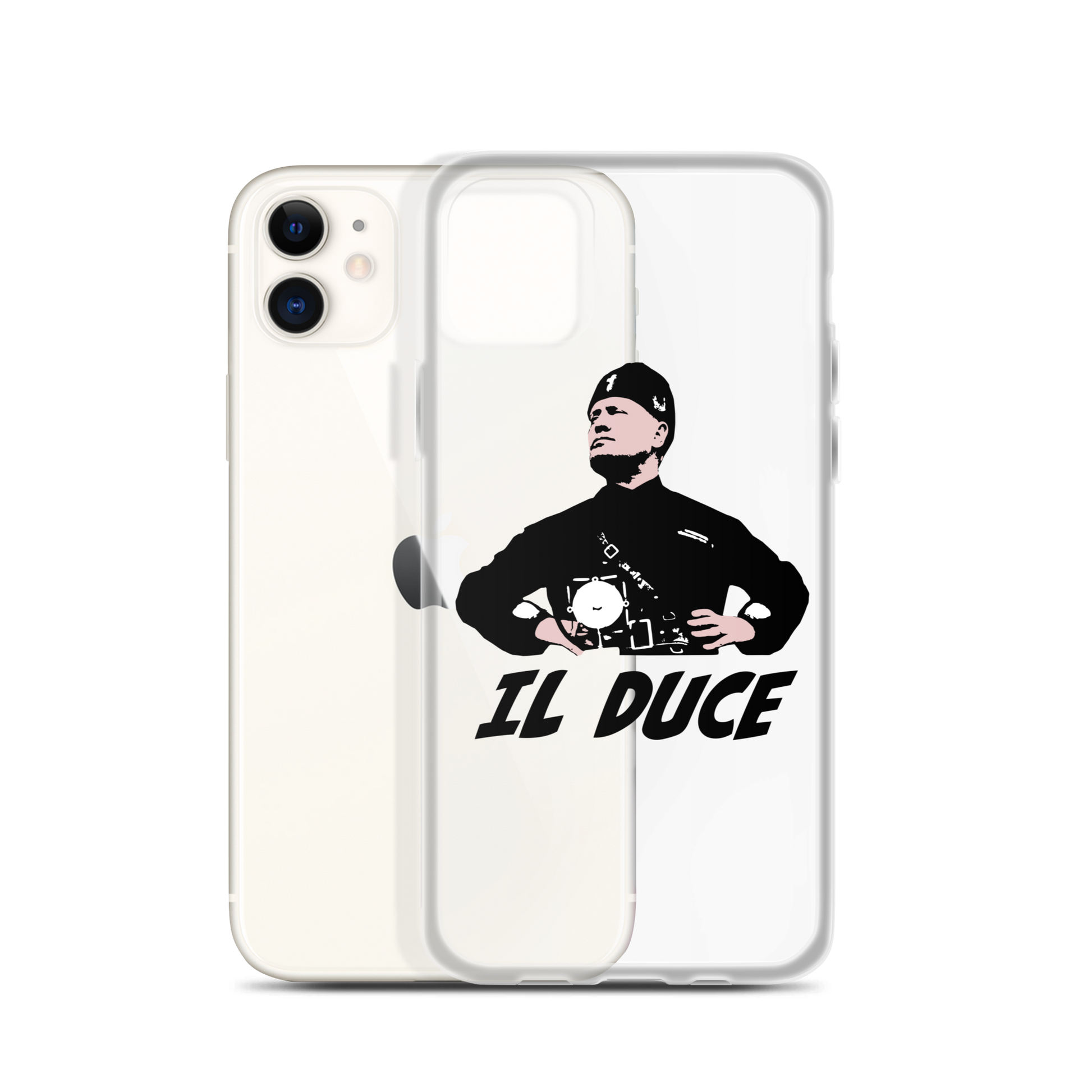 IL DUCE Clear Case for iPhone®