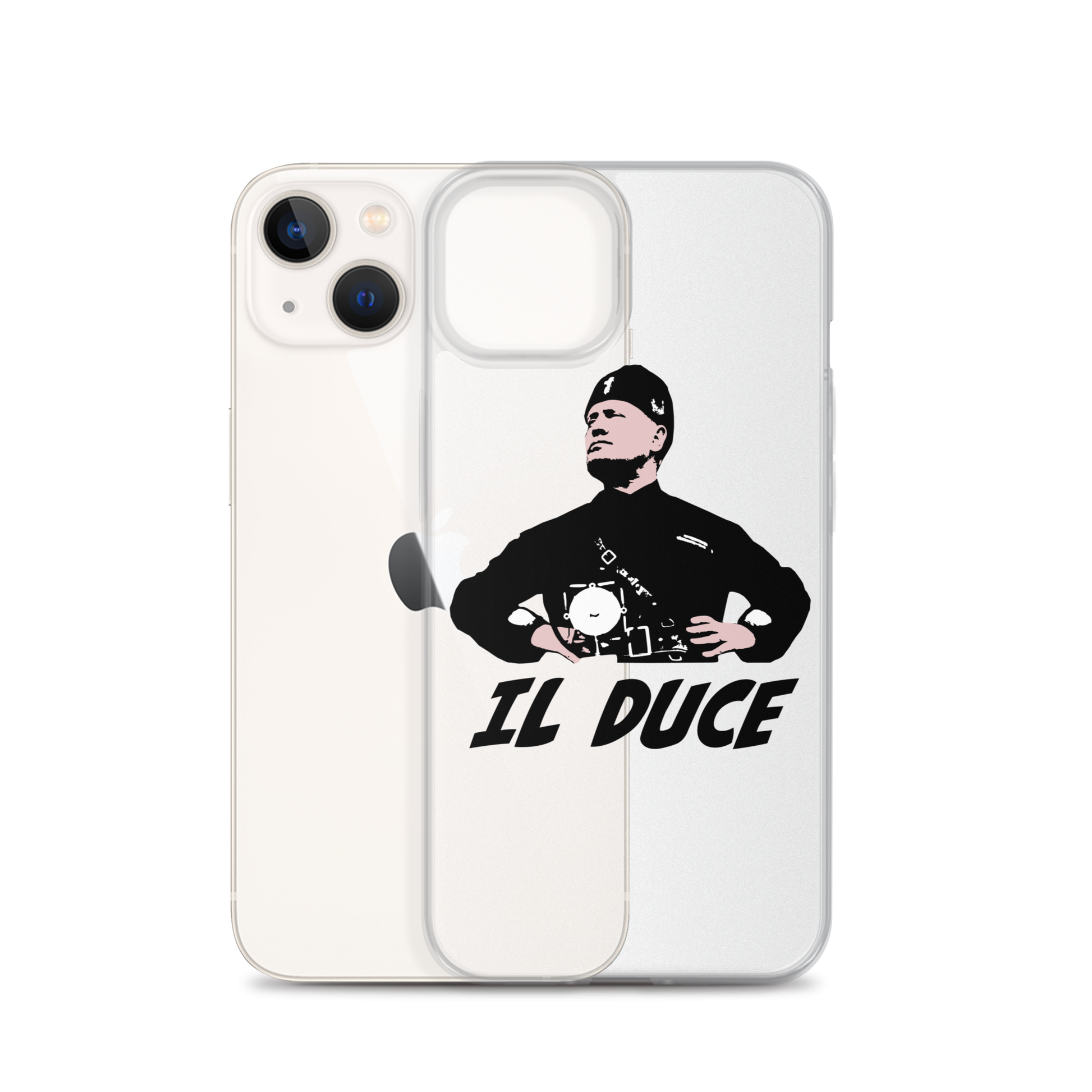 IL DUCE Clear Case for iPhone®