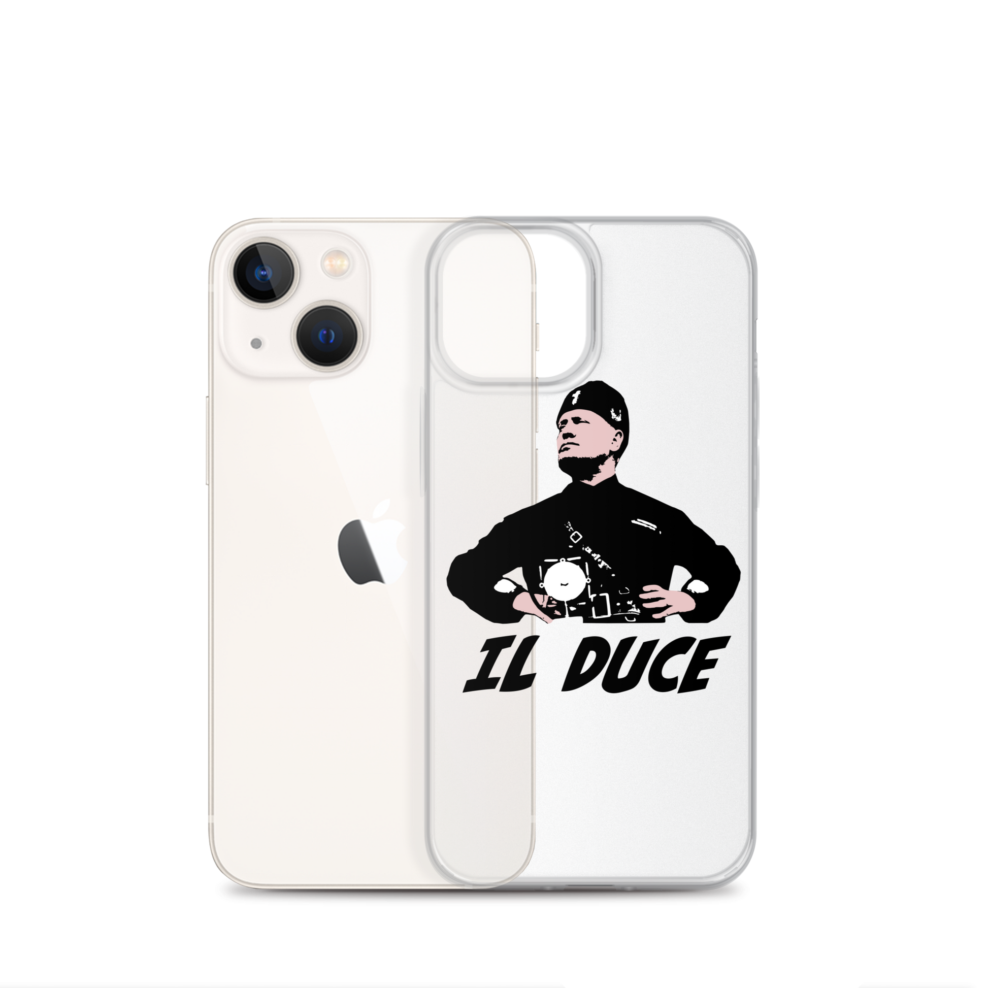 IL DUCE Clear Case for iPhone®