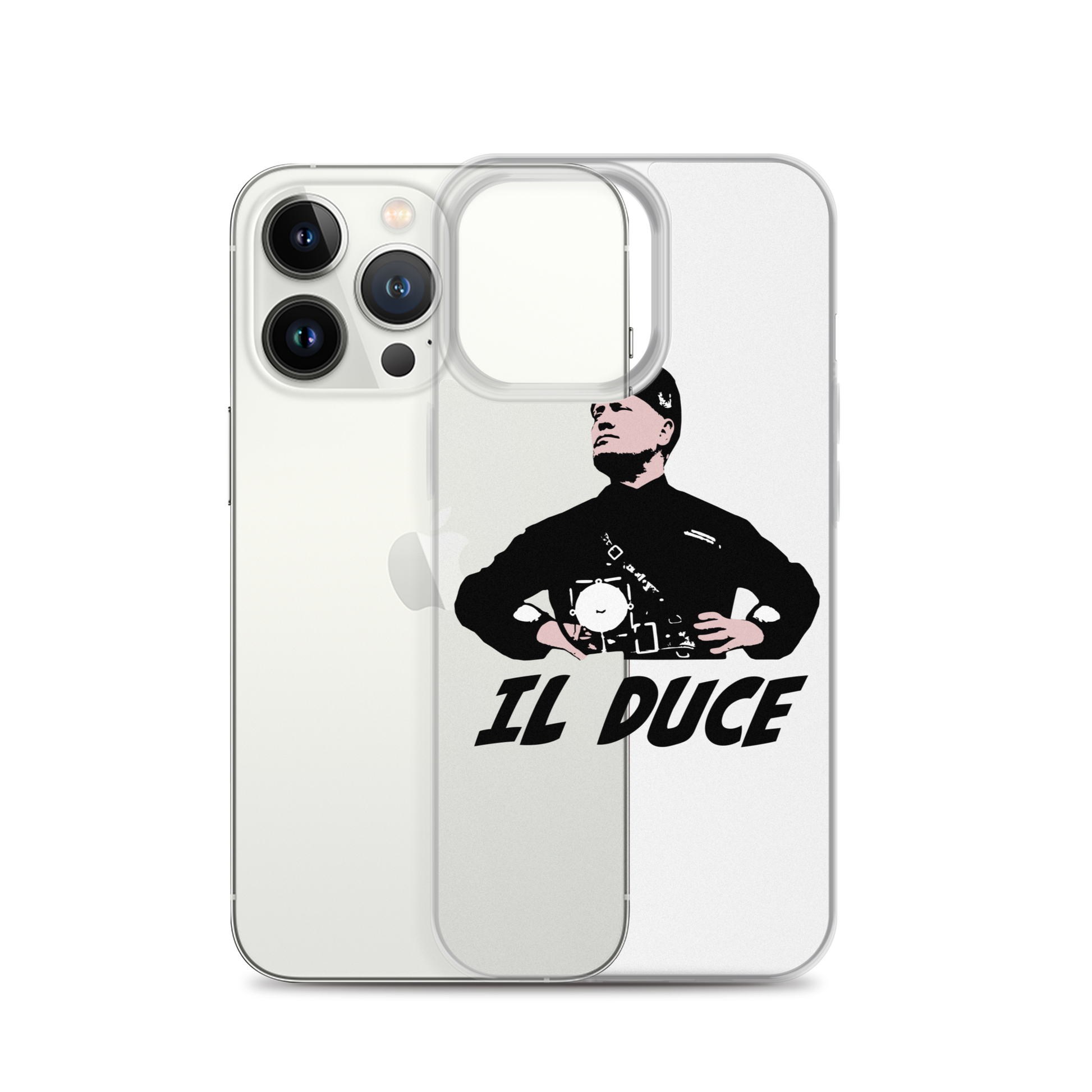 IL DUCE Clear Case for iPhone®