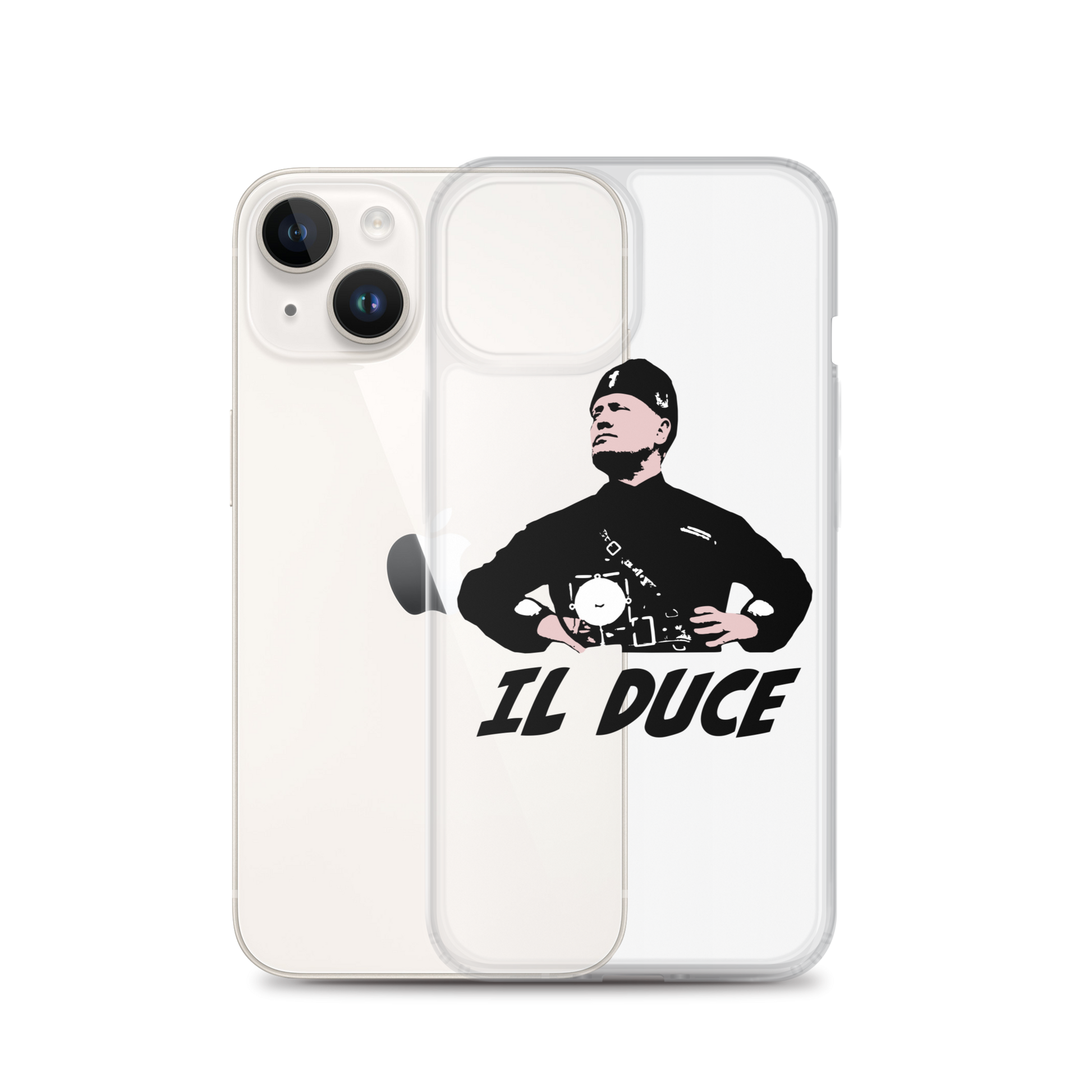 IL DUCE Clear Case for iPhone®