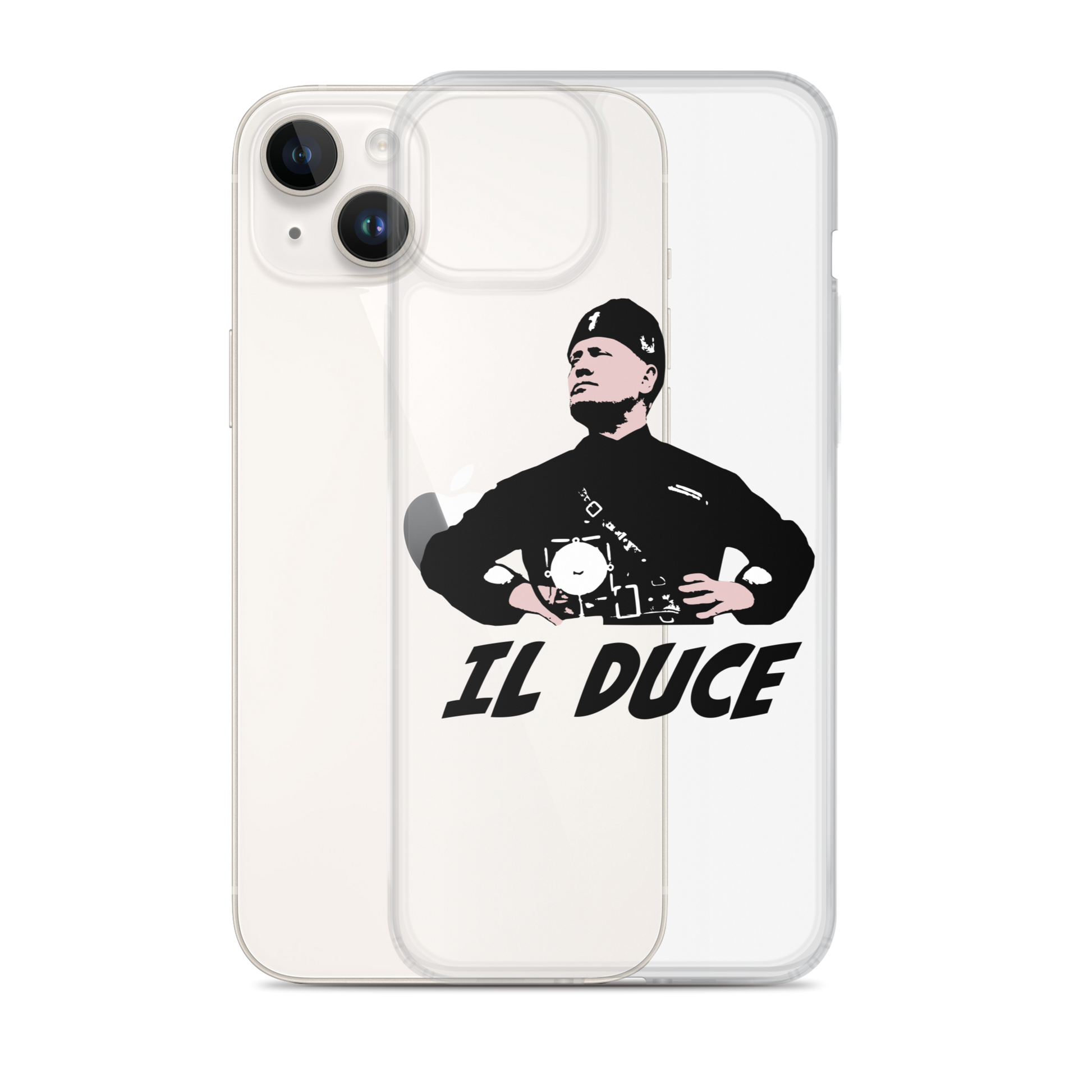 IL DUCE Clear Case for iPhone®