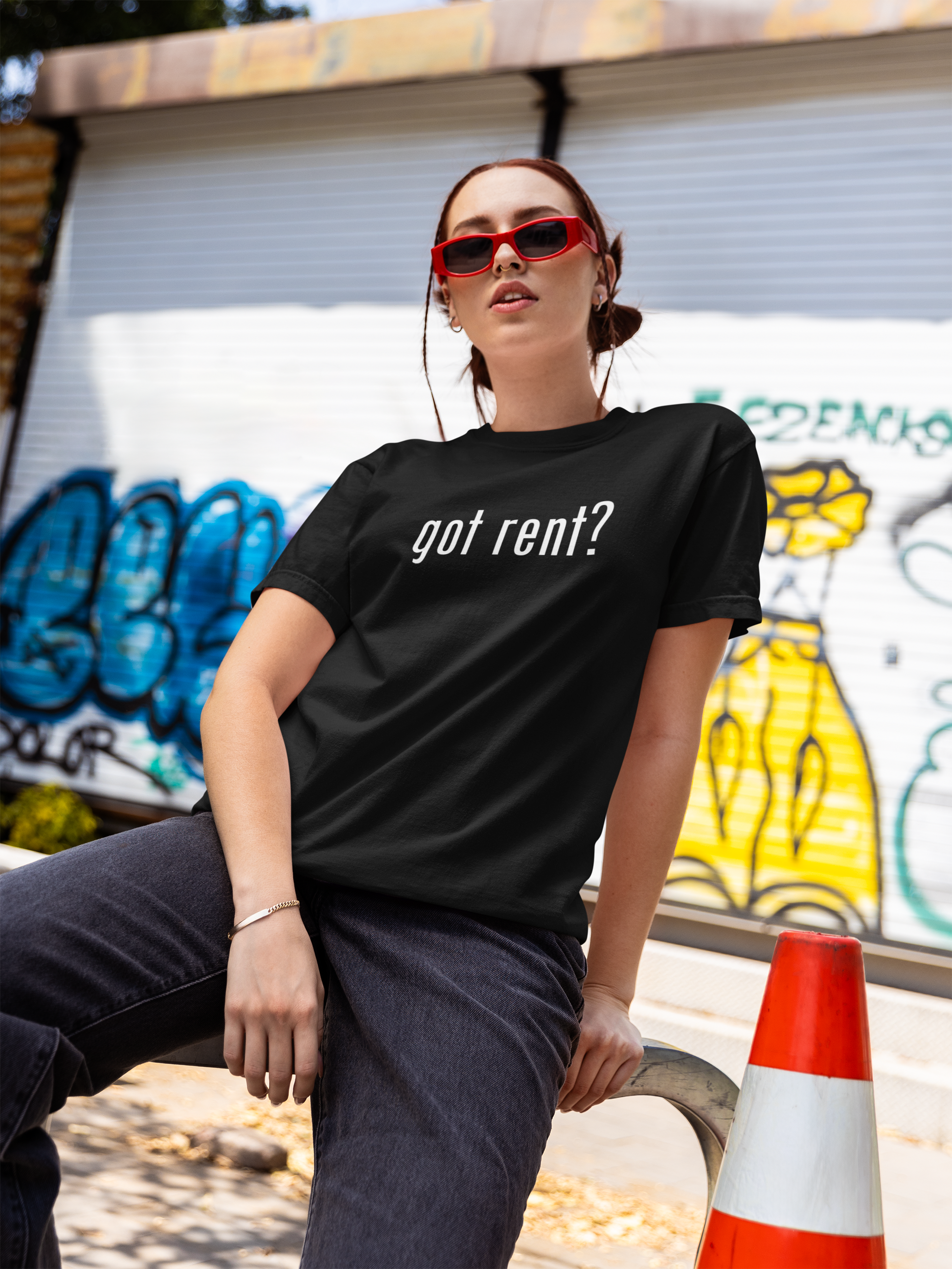 got rent? Organic Cotton Tee