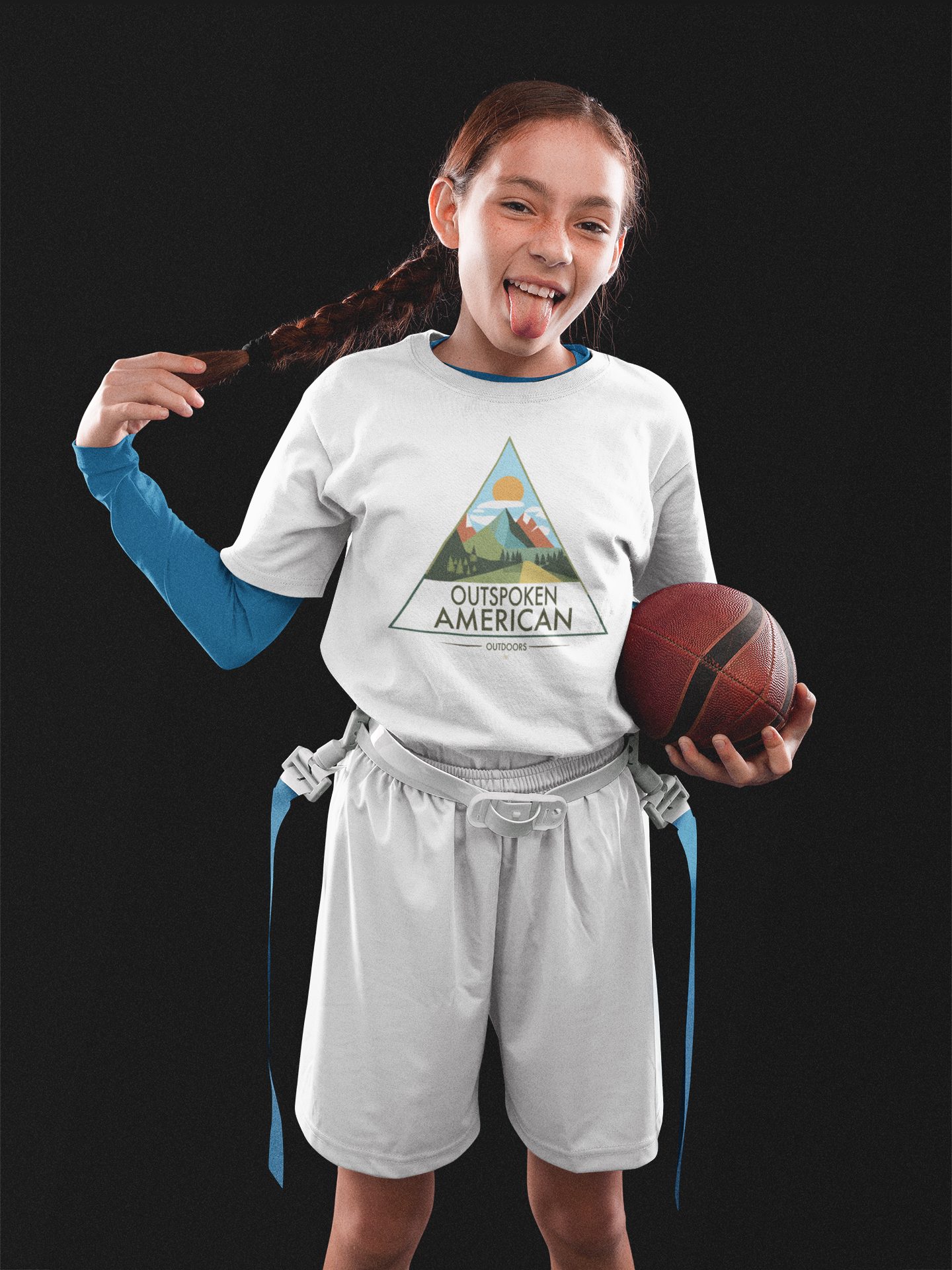 Outspoken American Outdoors (MONROE Design) Youth Tee