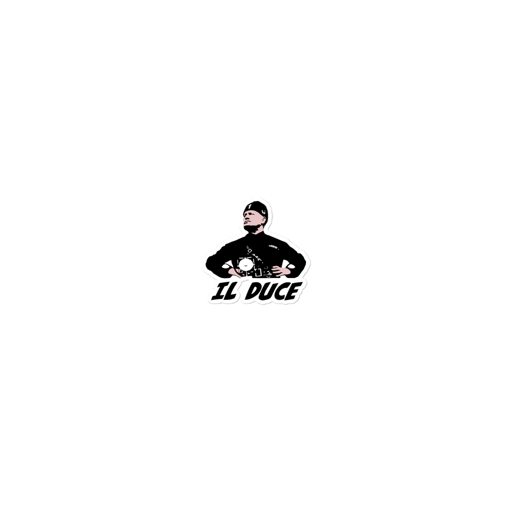IL DUCE Bubble-free Sticker