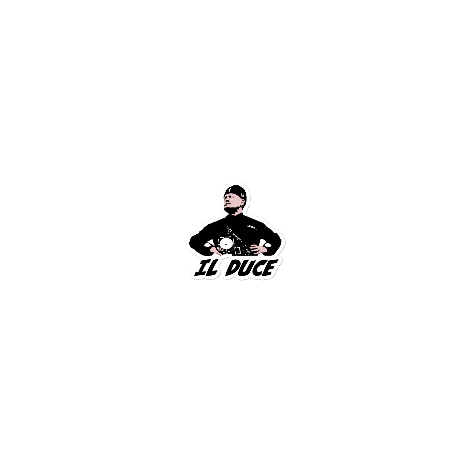 IL DUCE Bubble-free Sticker