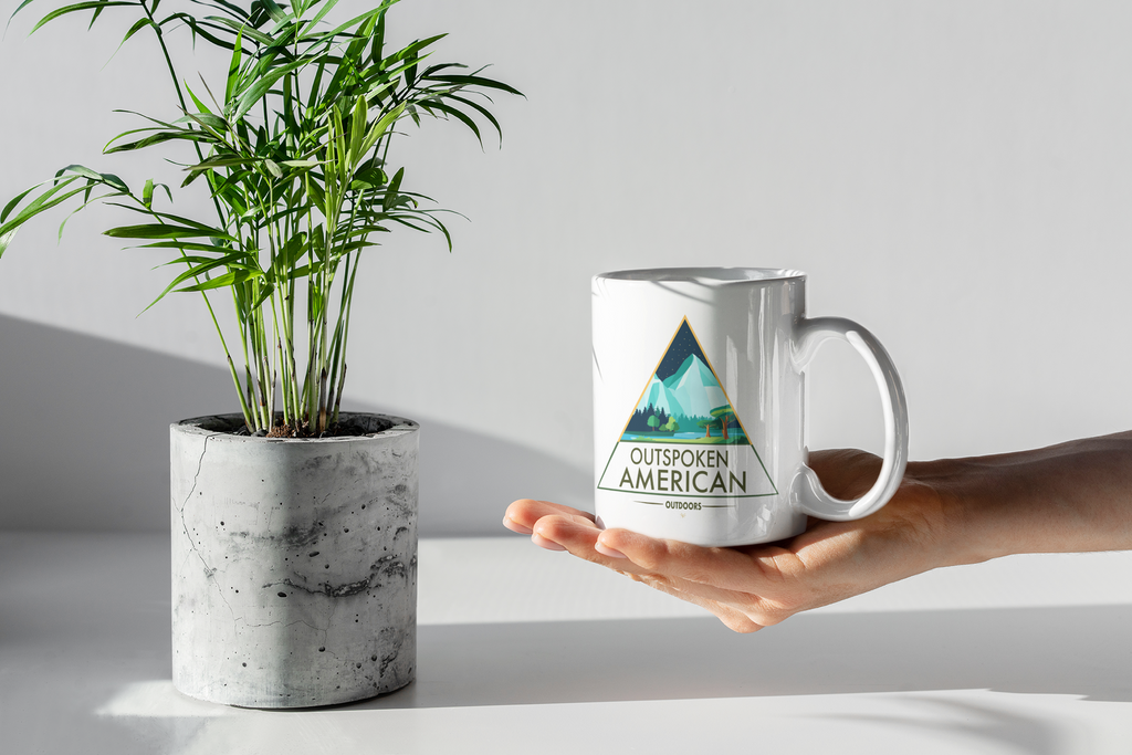 Outspoken American Outdoors (HAWKSBILL Design) Mug