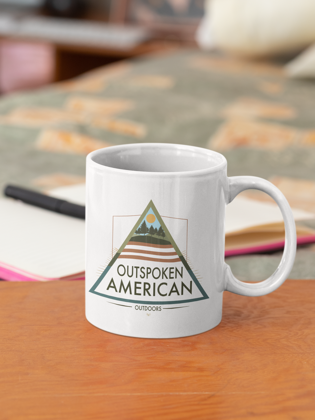 Outspoken American Outdoors (AUGUSTINE Design) Mug