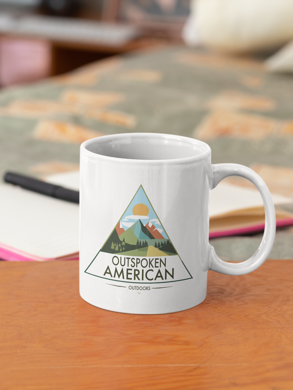 Outspoken American Outdoors (MONROE Design) Mug