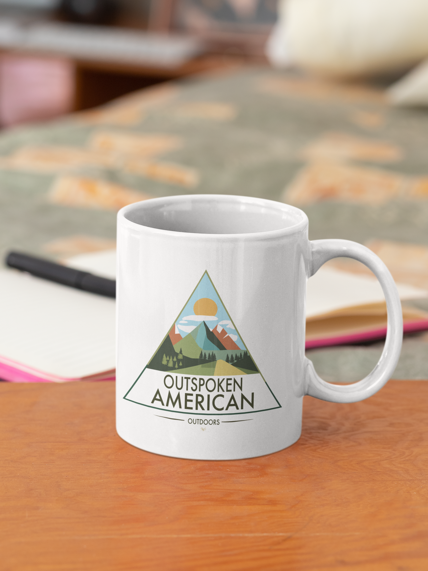 Outspoken American Outdoors (MONROE Design) Mug