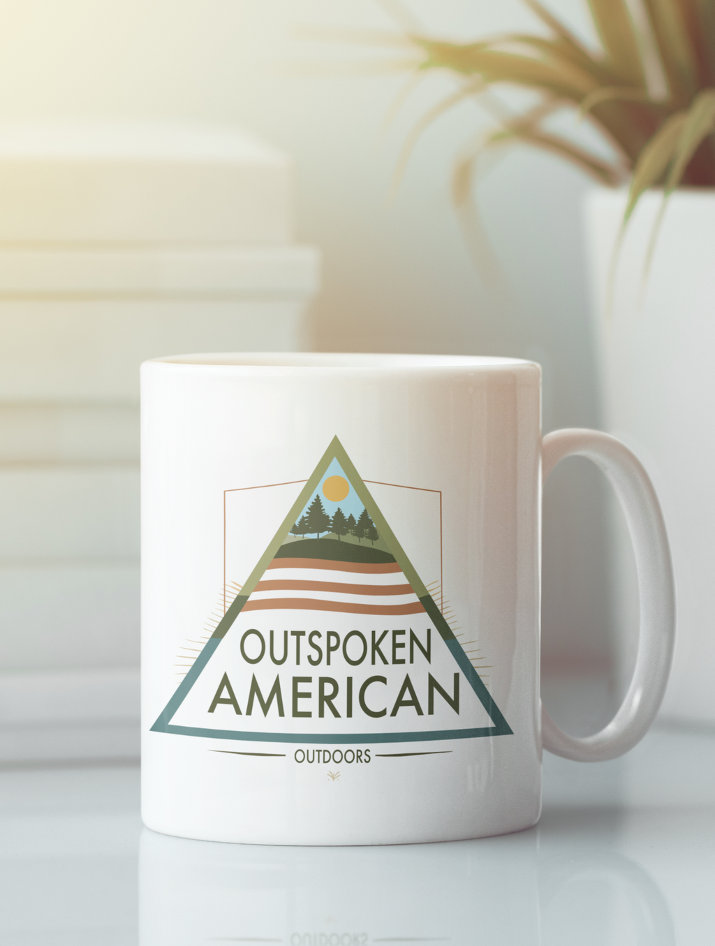 Outspoken American Outdoors (AUGUSTINE Design) Mug