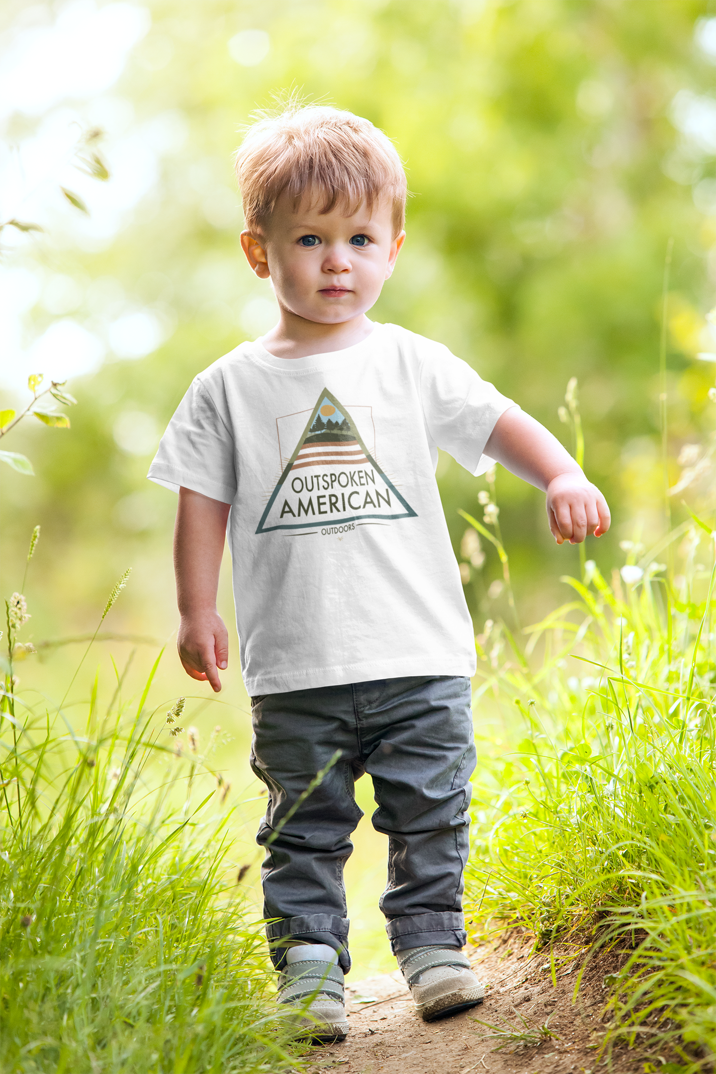 Outspoken American Outdoors (AUGUSTINE Design) Toddler Tee