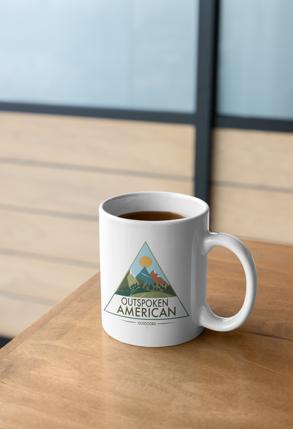 Outspoken American Outdoors (ROCKY Design) Mug