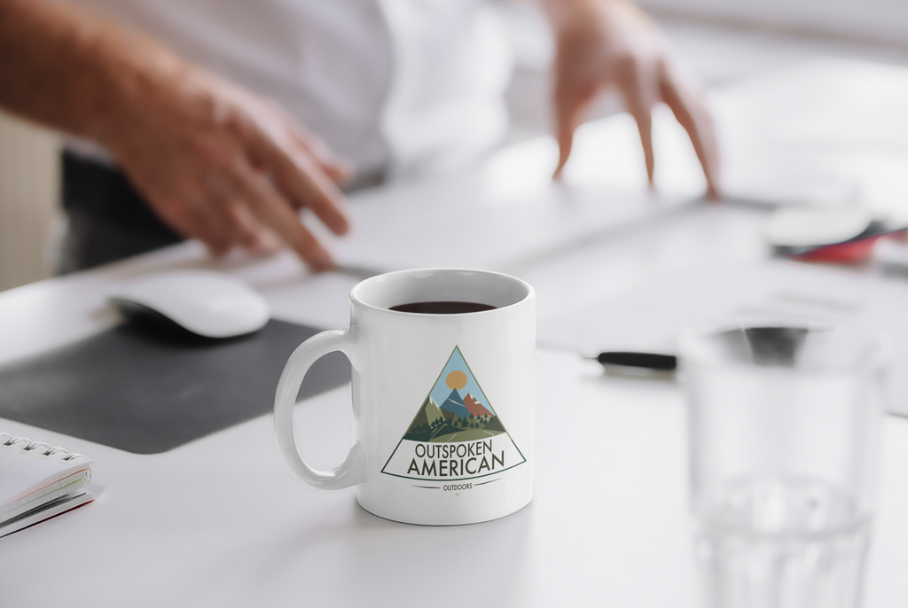 Outspoken American Outdoors (ROCKY Design) Mug
