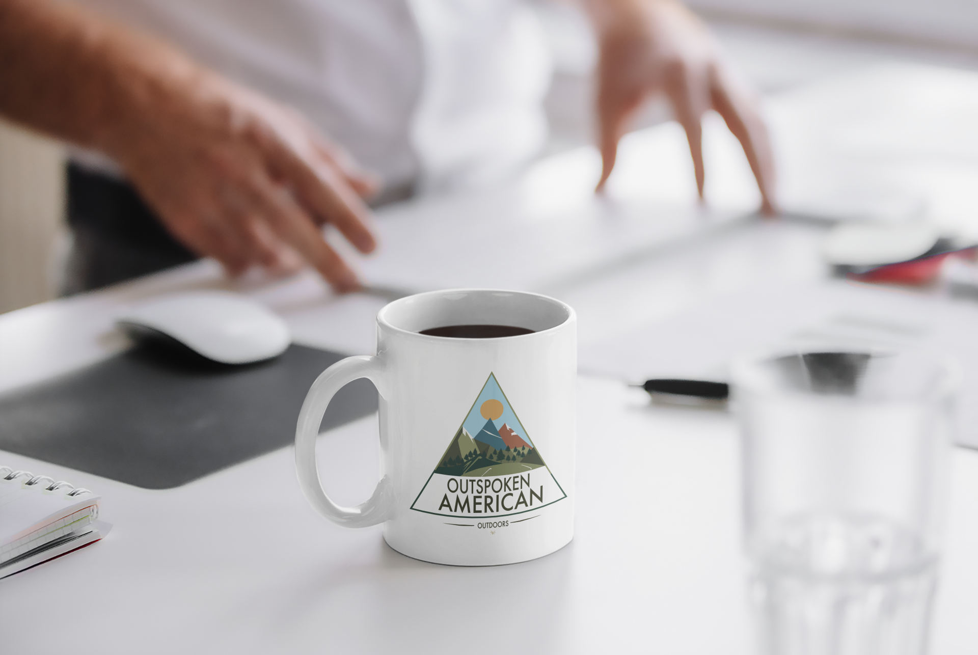 Outspoken American Outdoors (ROCKY Design) Mug