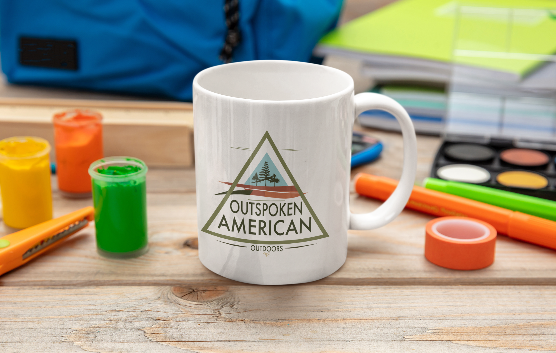 Outspoken American Outdoors (SUMTER Design) Mug