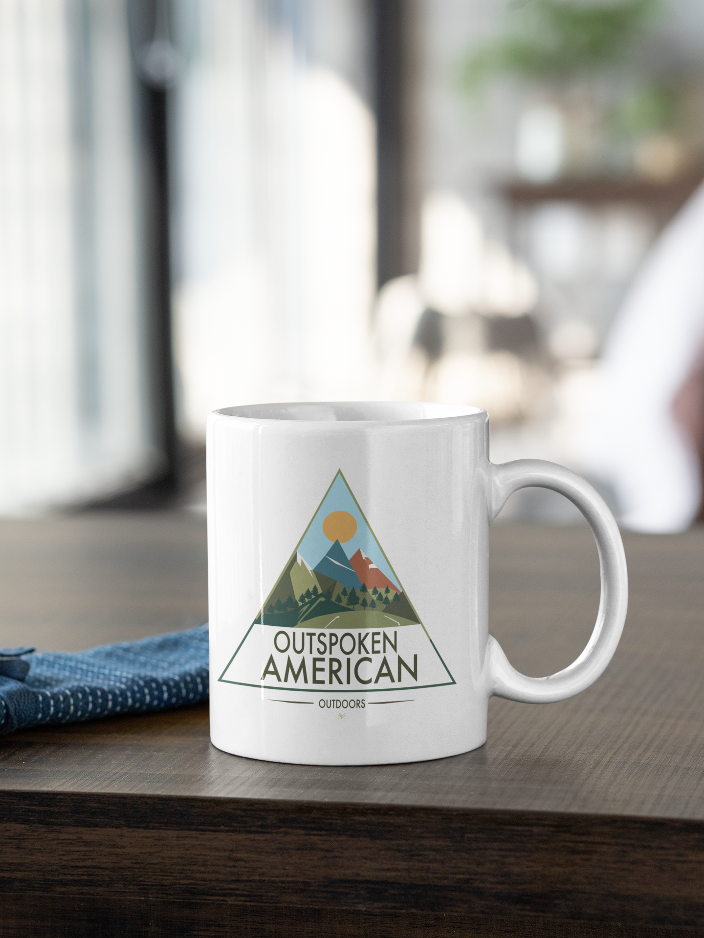 Outspoken American Outdoors (ROCKY Design) Mug