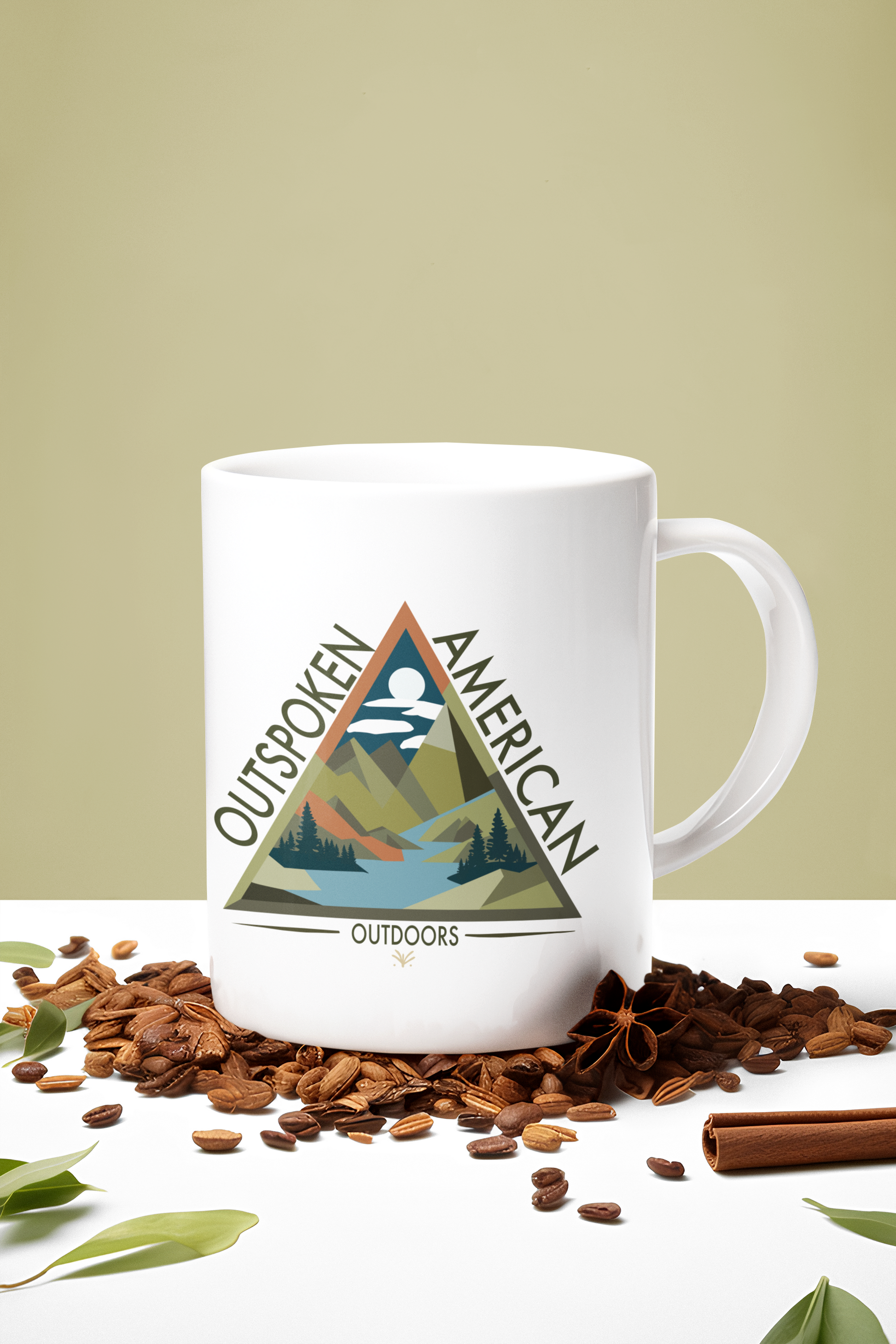 Outspoken American Outdoors (ROME Design) Mug