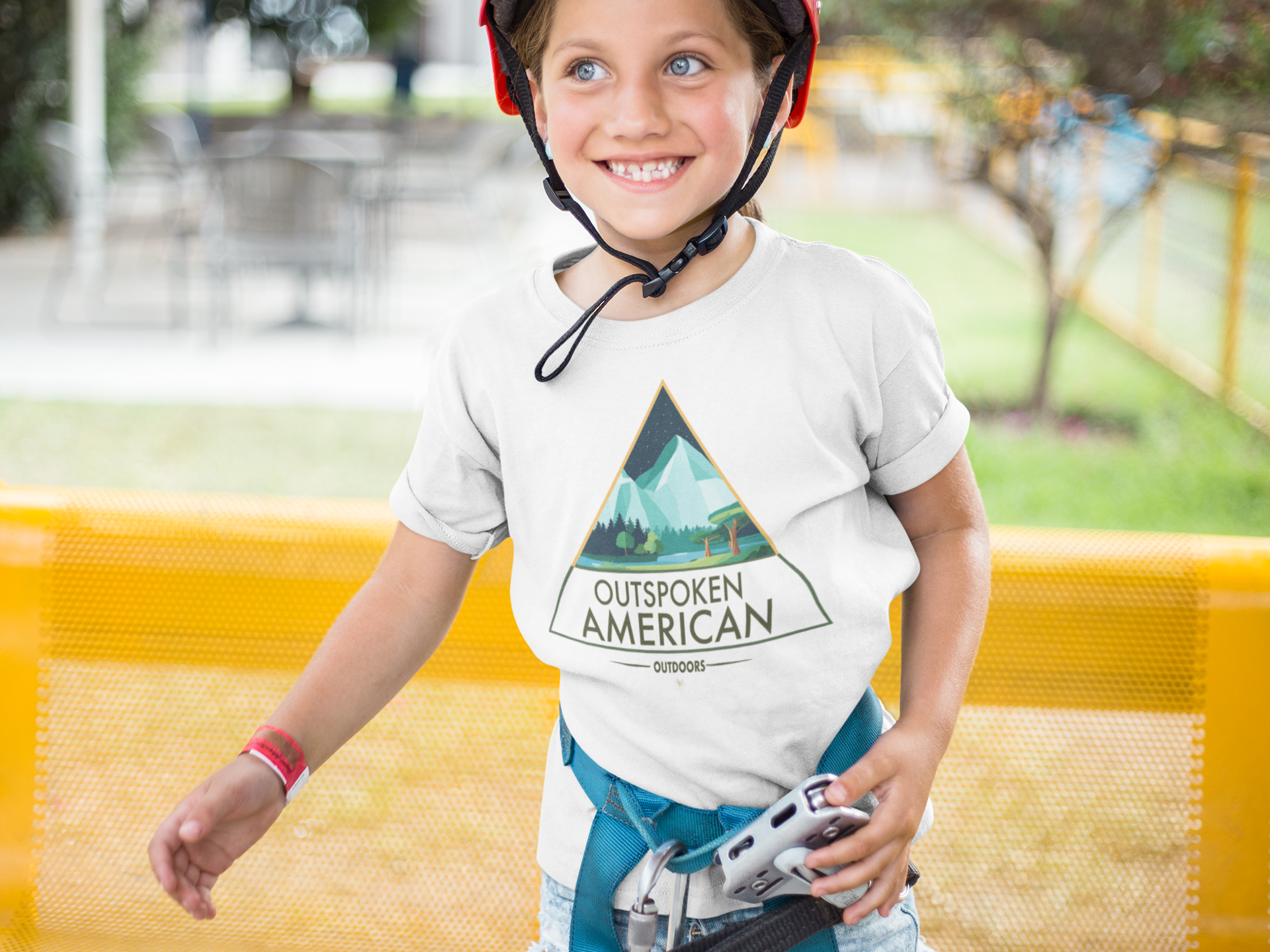 Outspoken American Outdoors (HAWKSBILL Design) Toddler Tee