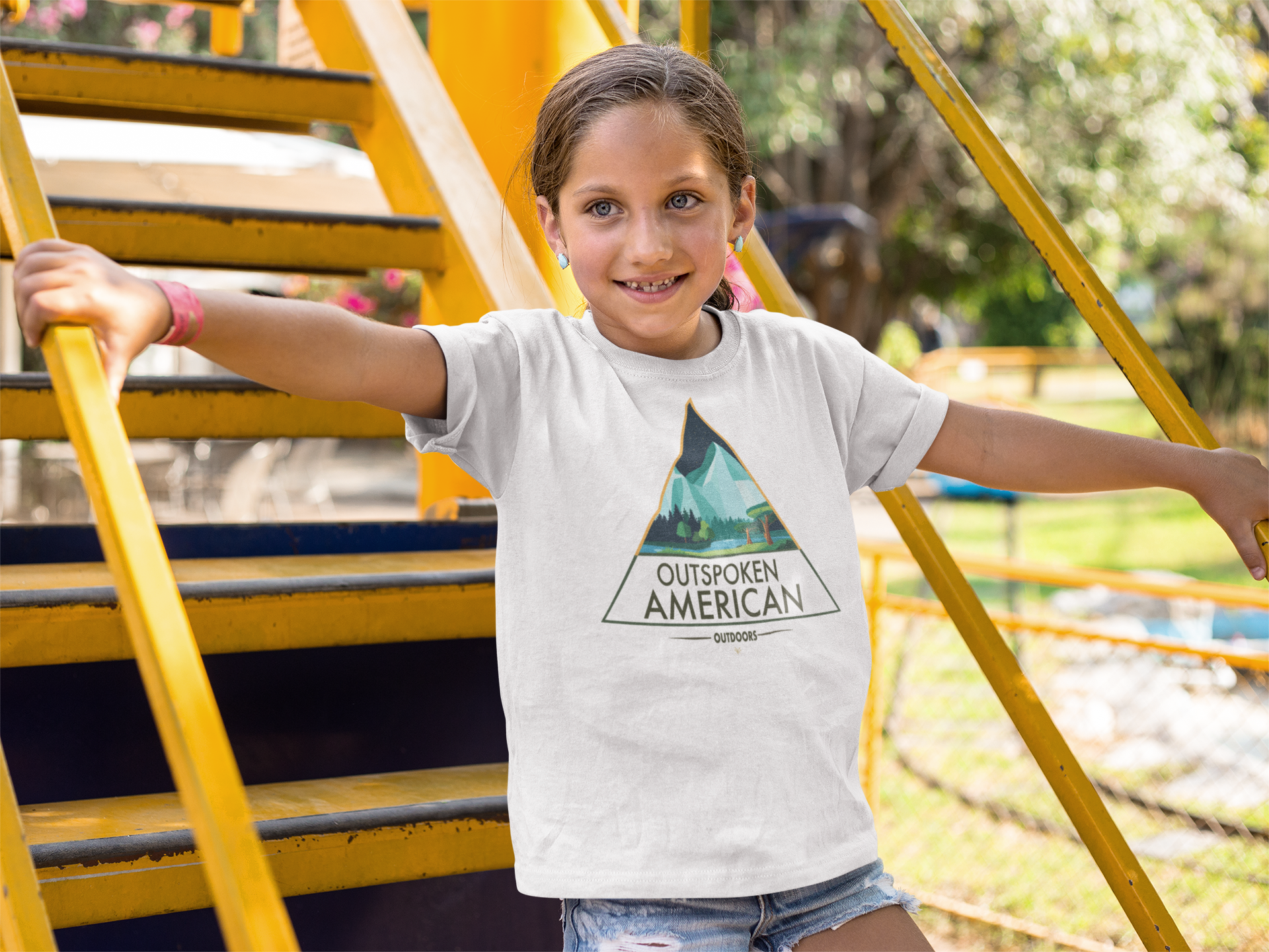 Outspoken American Outdoors (HAWKSBILL Design) Toddler Tee