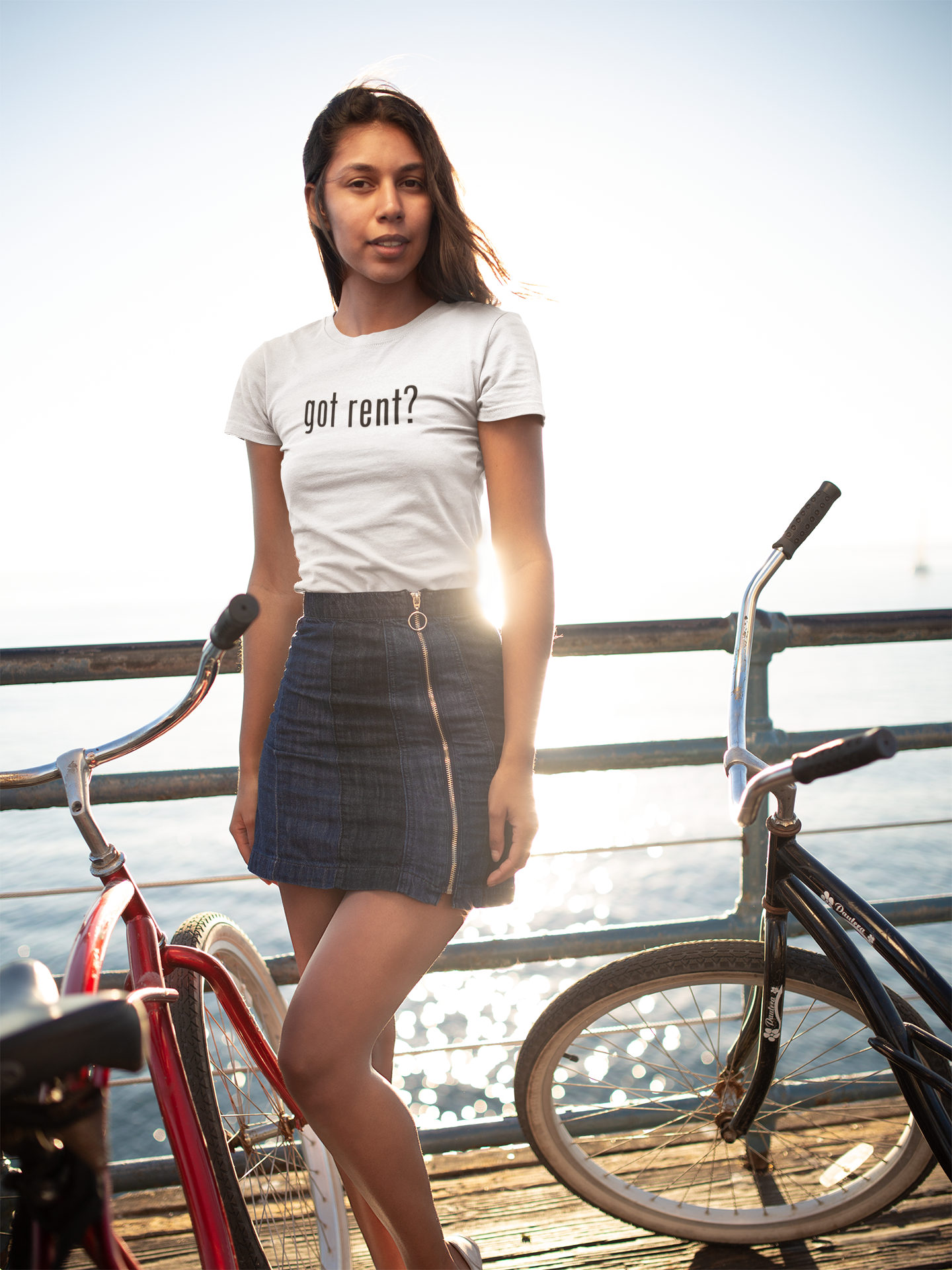 got rent? Cotton Tee