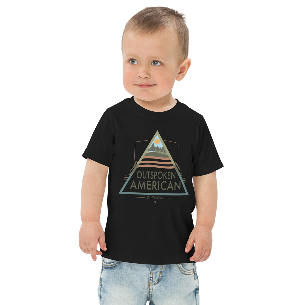Outspoken American Outdoors (AUGUSTINE Design) Toddler Tee