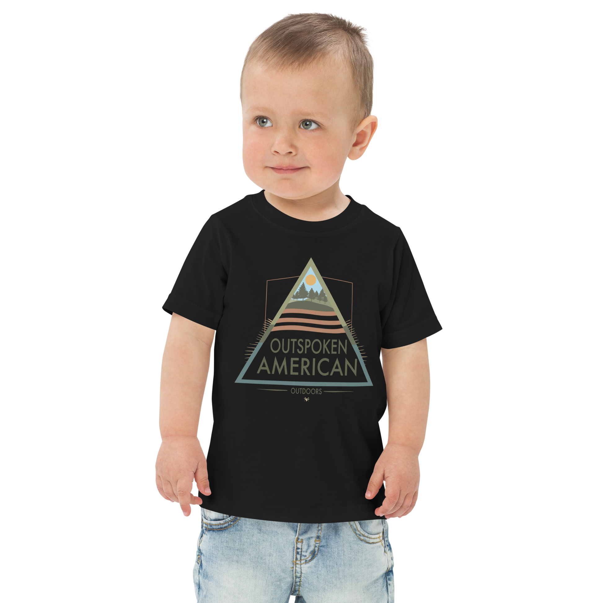 Outspoken American Outdoors (AUGUSTINE Design) Toddler Tee