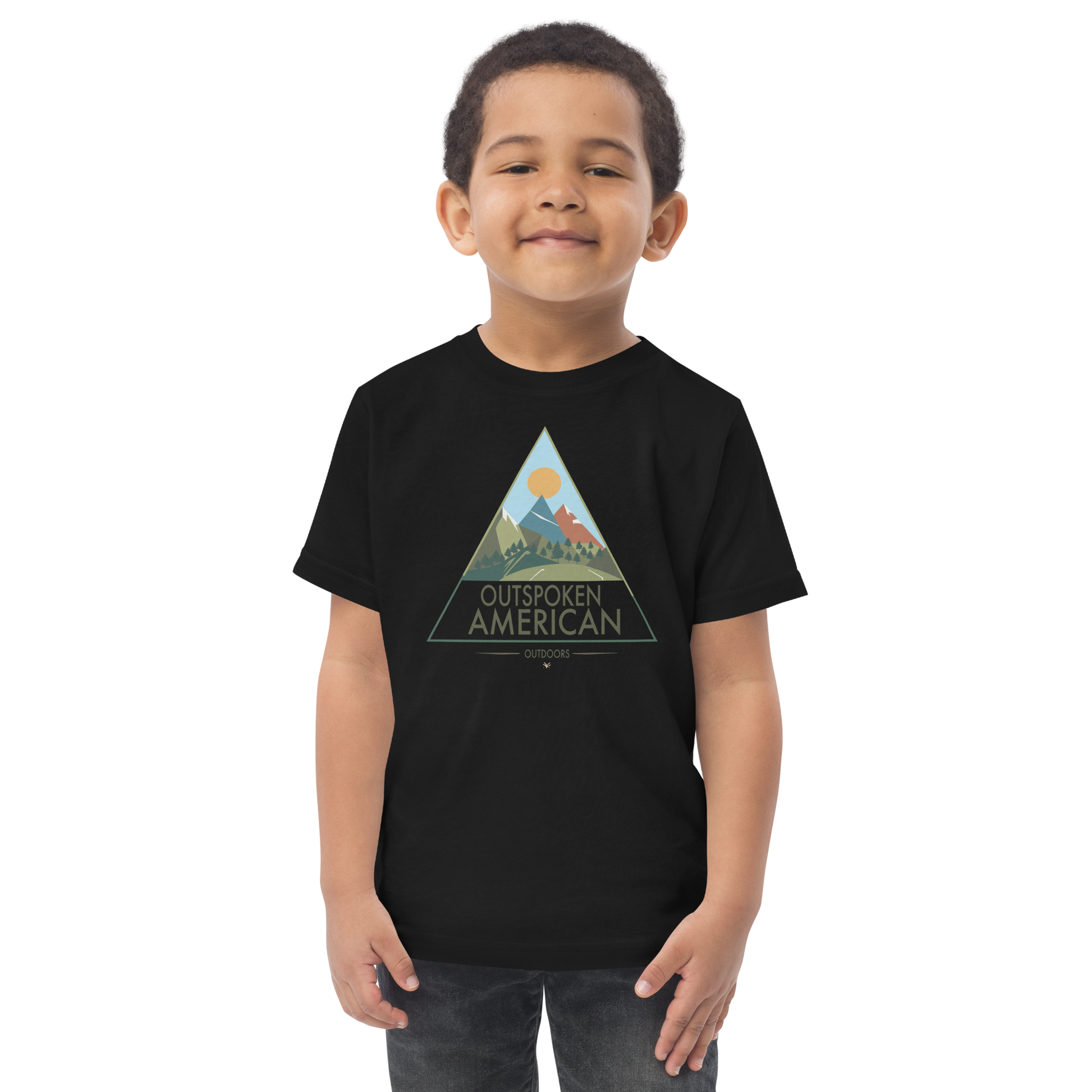 Outspoken American Outdoors (ROCKY Design) Toddler Tee