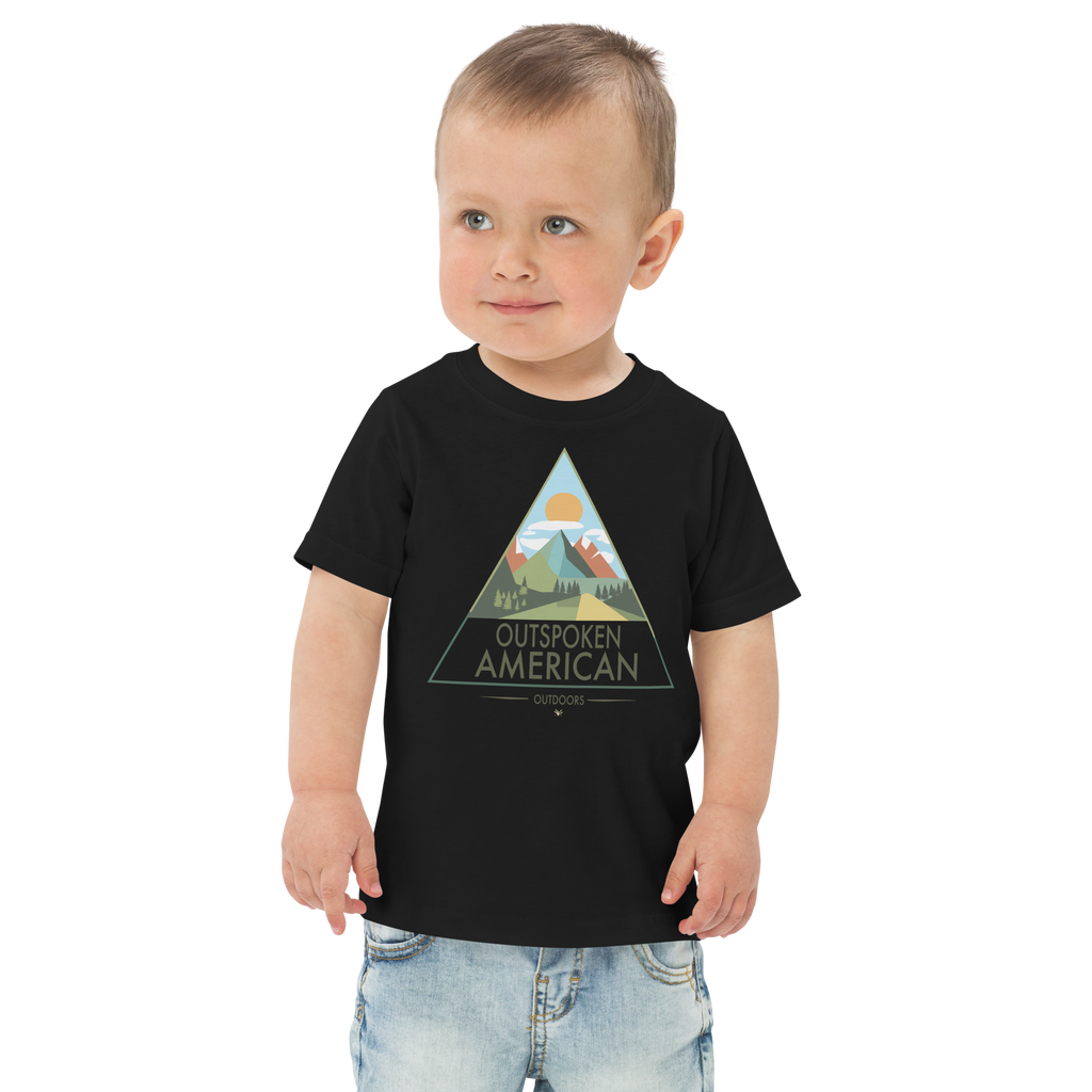 Outspoken American Outdoors (MONROE Design) Toddler Tee
