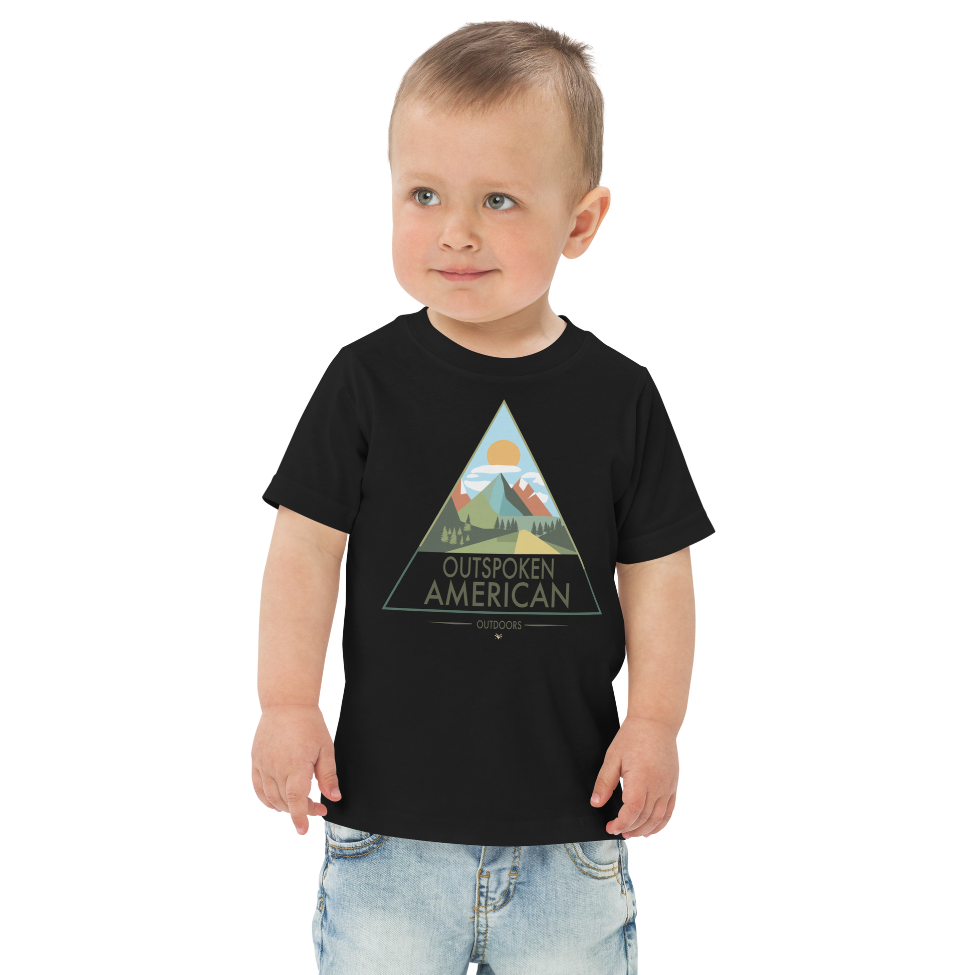 Outspoken American Outdoors (MONROE Design) Toddler Tee