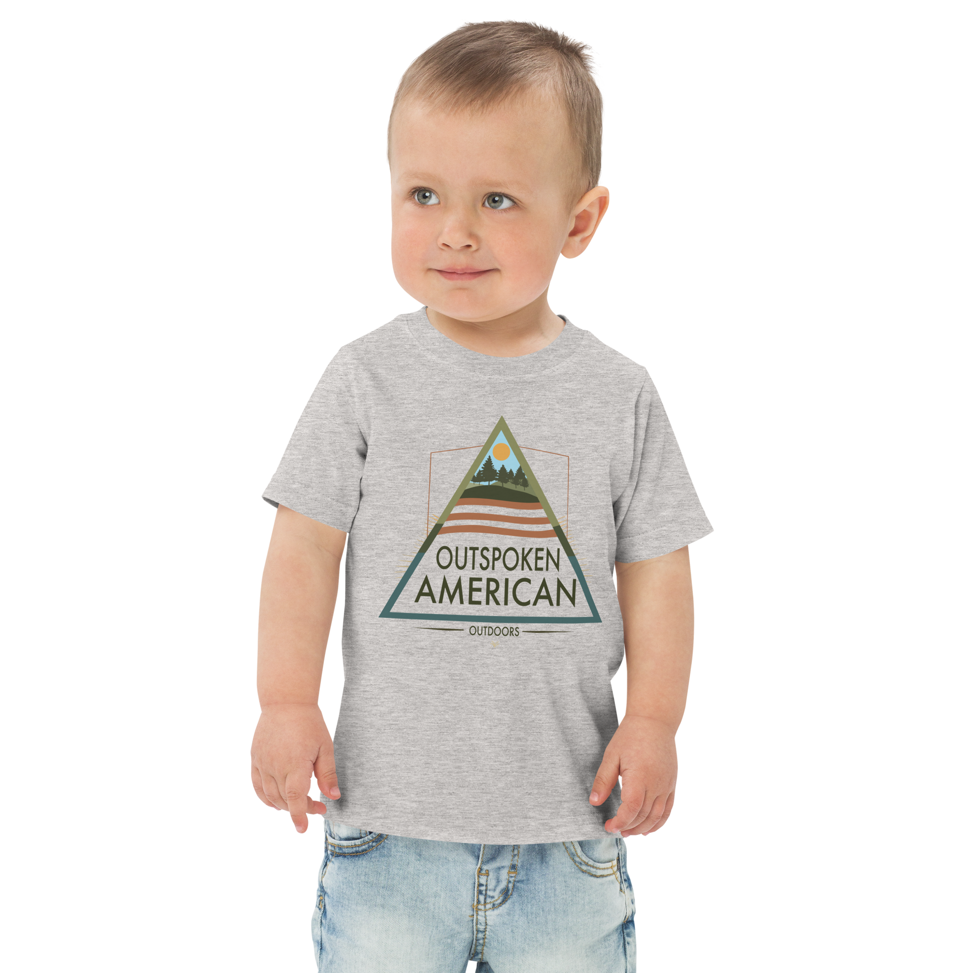 Outspoken American Outdoors (AUGUSTINE Design) Toddler Tee