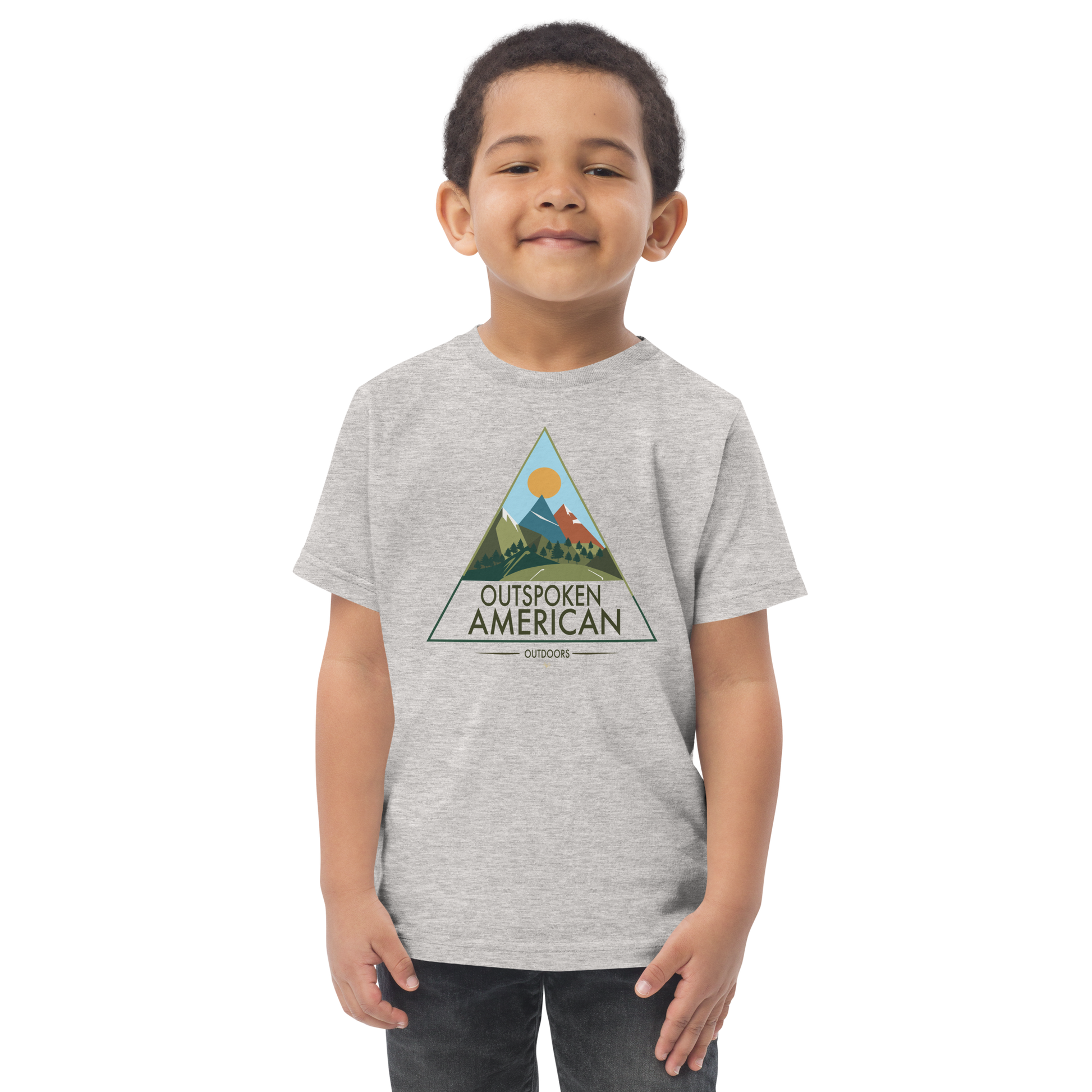 Outspoken American Outdoors (ROCKY Design) Toddler Tee