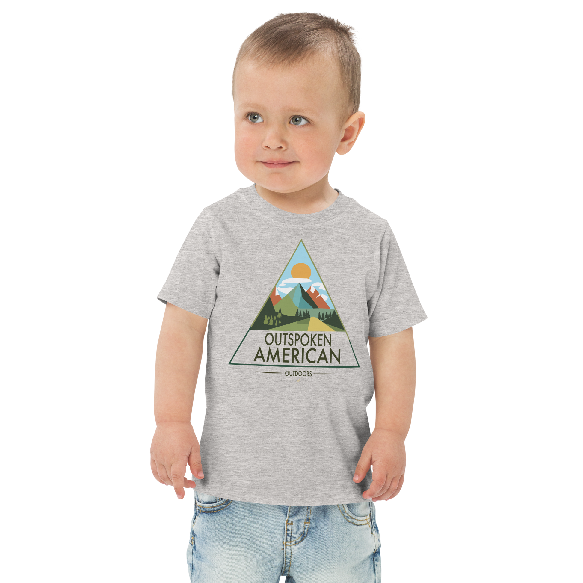 Outspoken American Outdoors (MONROE Design) Toddler Tee