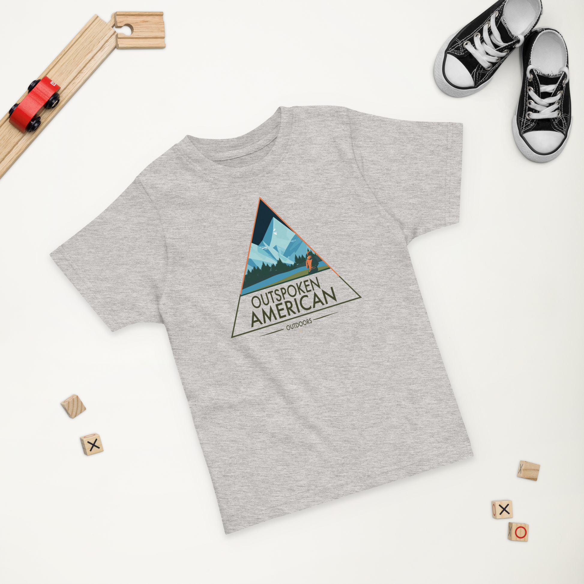 Outspoken American Outdoors (APPALACHIA Design) Toddler Tee