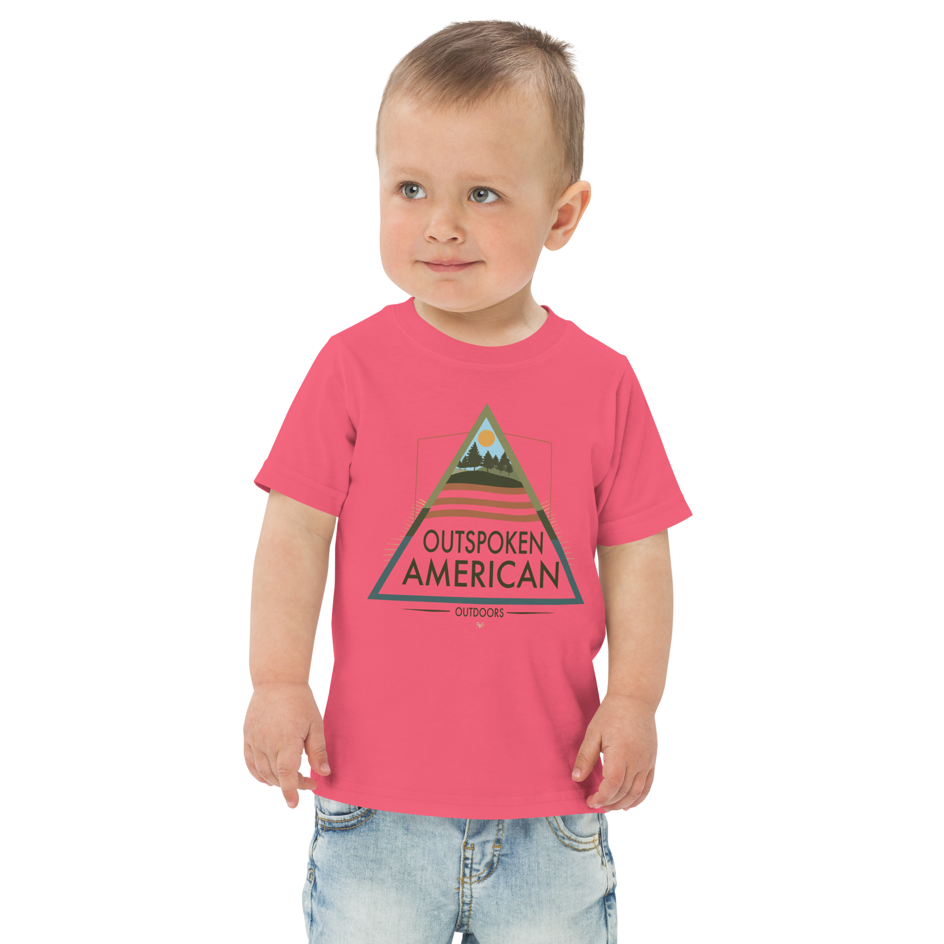 Outspoken American Outdoors (AUGUSTINE Design) Toddler Tee