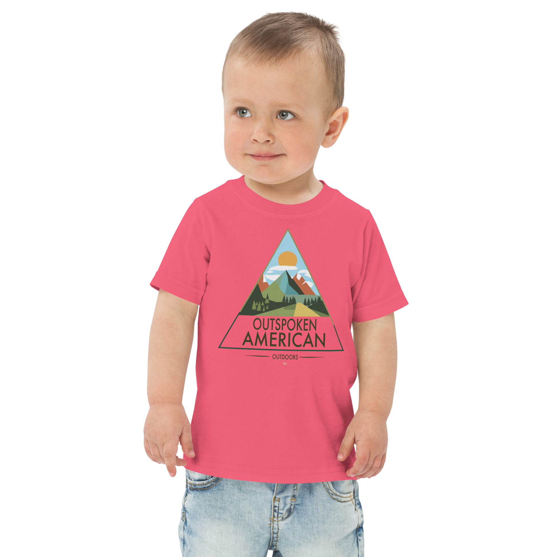 Outspoken American Outdoors (MONROE Design) Toddler Tee