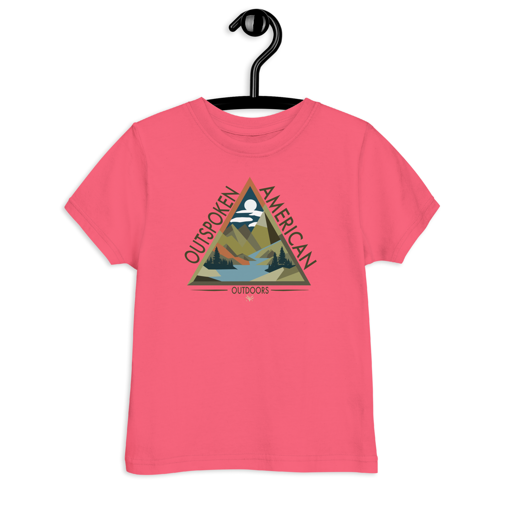 Outspoken American Outdoors (ROME Design) Toddler Tee