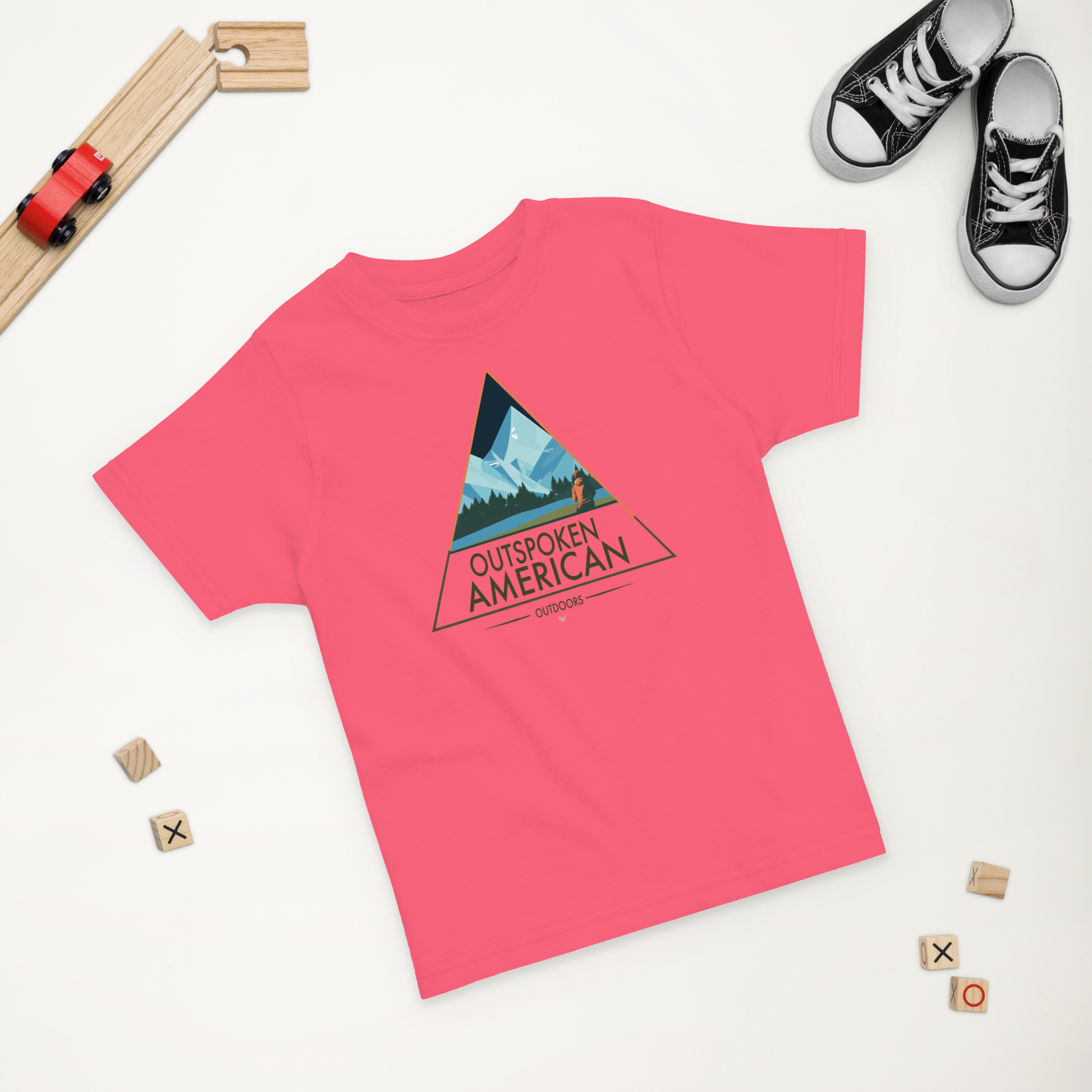 Outspoken American Outdoors (APPALACHIA Design) Toddler Tee