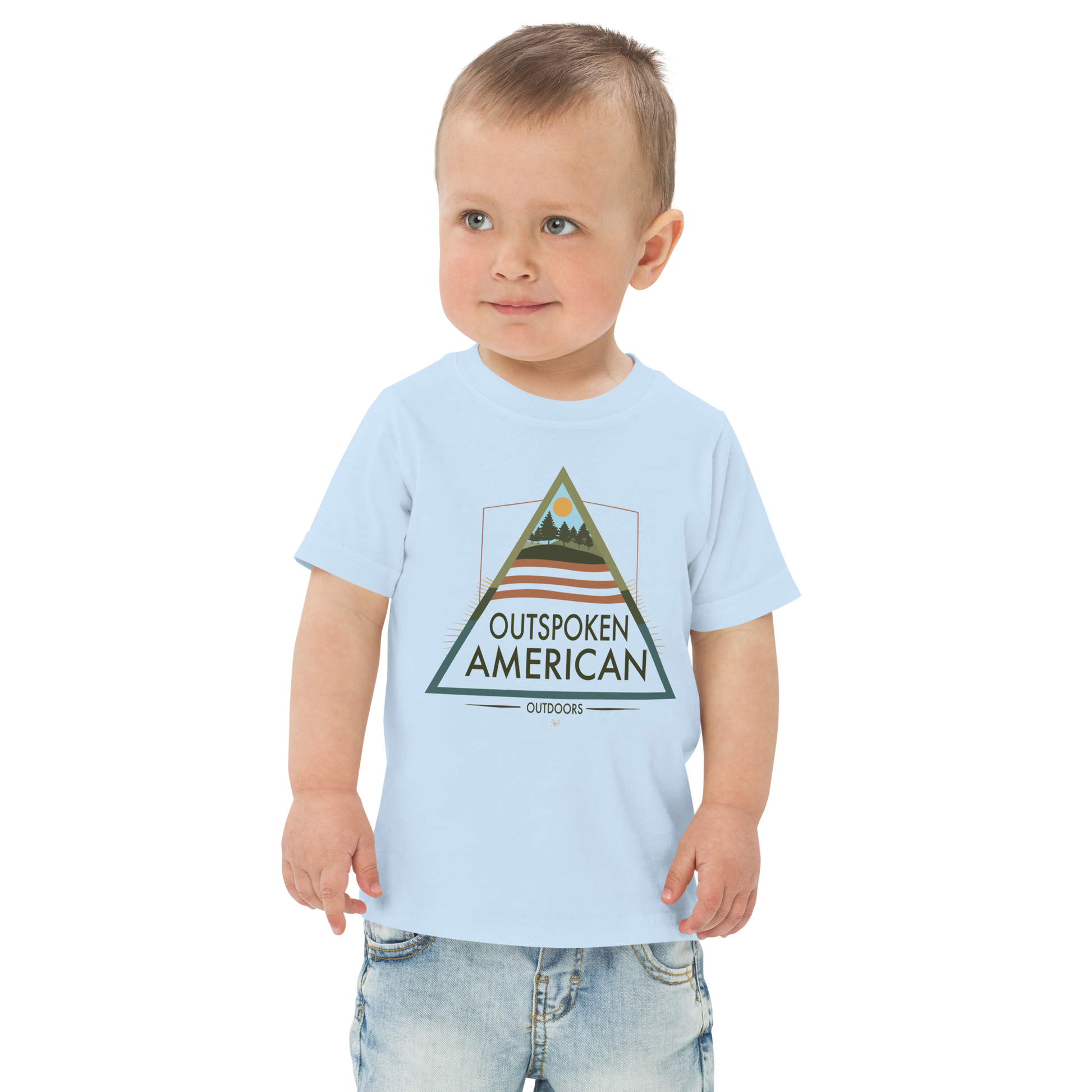 Outspoken American Outdoors (AUGUSTINE Design) Toddler Tee