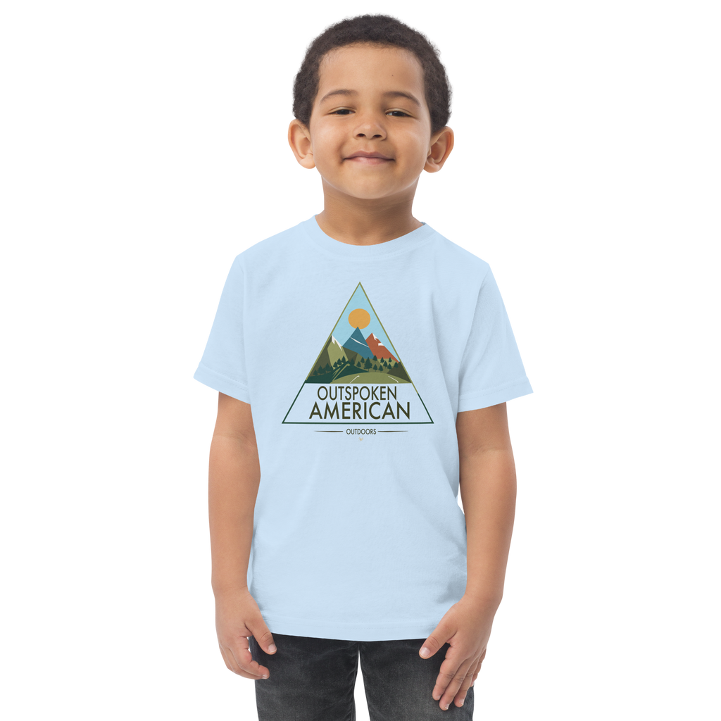 Outspoken American Outdoors (ROCKY Design) Toddler Tee