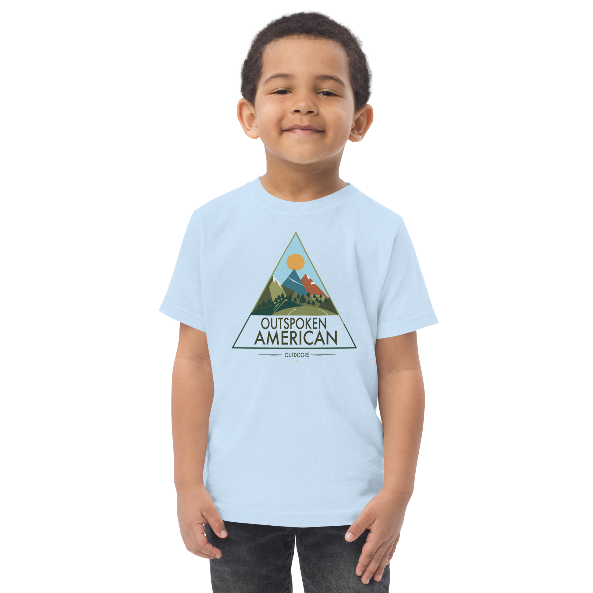 Outspoken American Outdoors (ROCKY Design) Toddler Tee