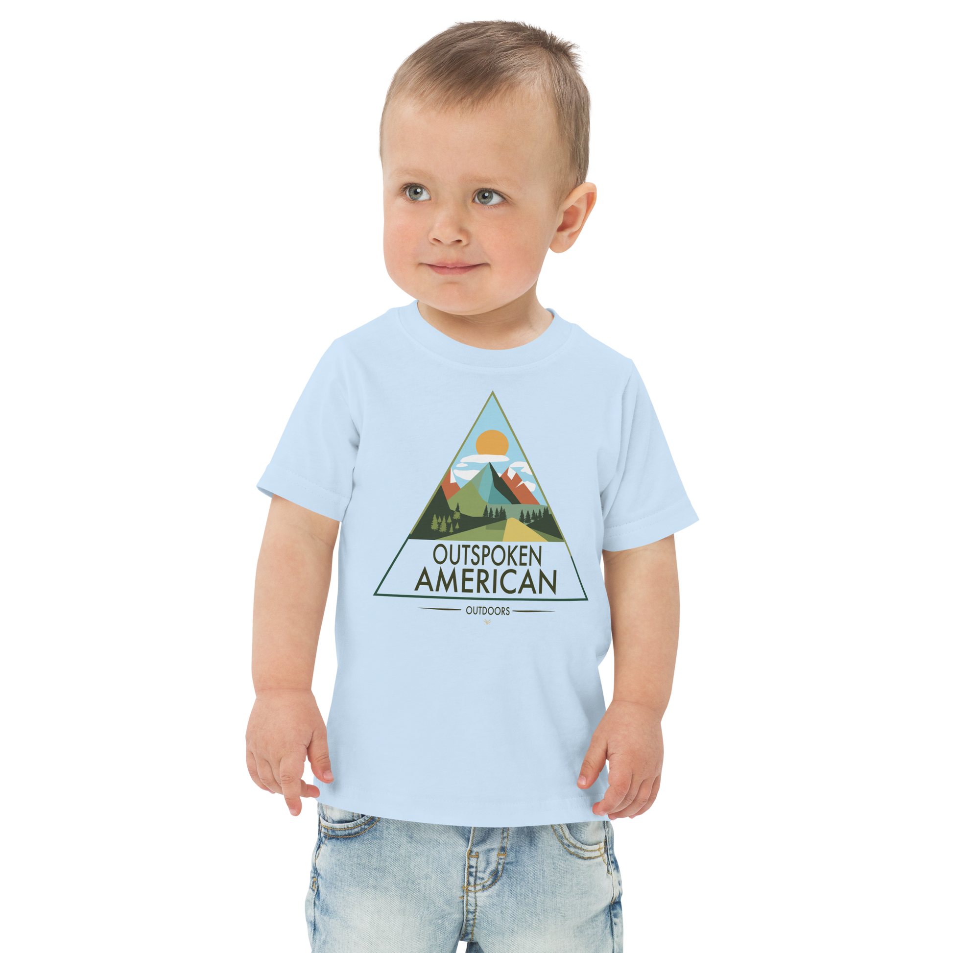 Outspoken American Outdoors (MONROE Design) Toddler Tee