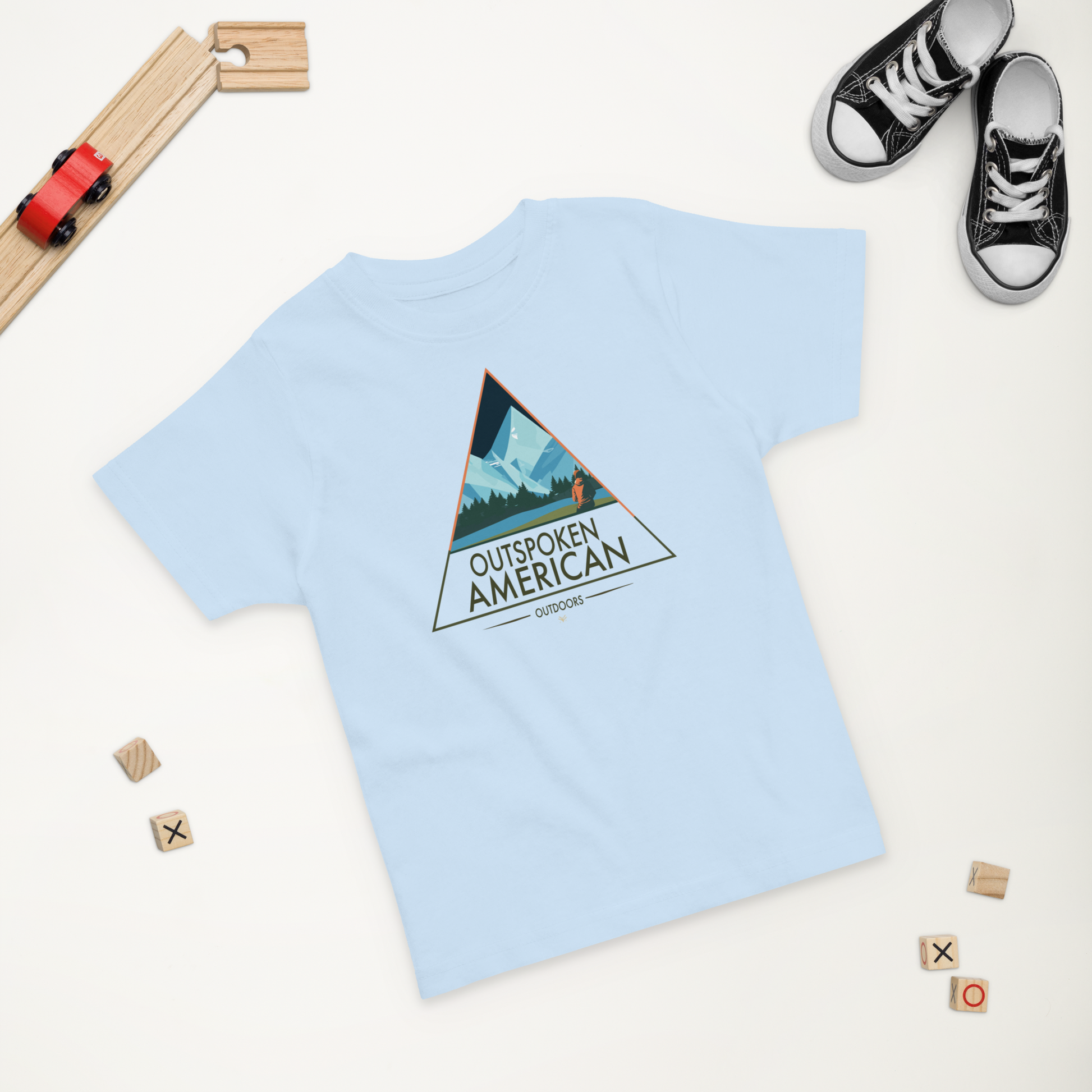 Outspoken American Outdoors (APPALACHIA Design) Toddler Tee