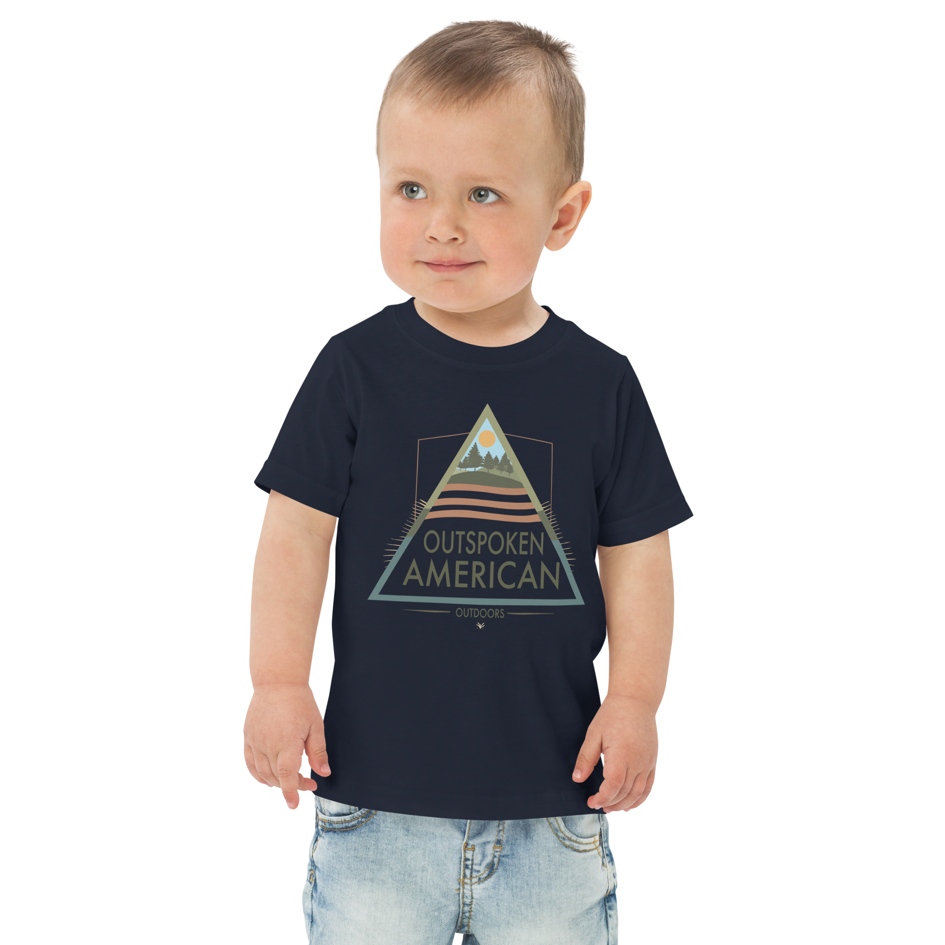 Outspoken American Outdoors (AUGUSTINE Design) Toddler Tee