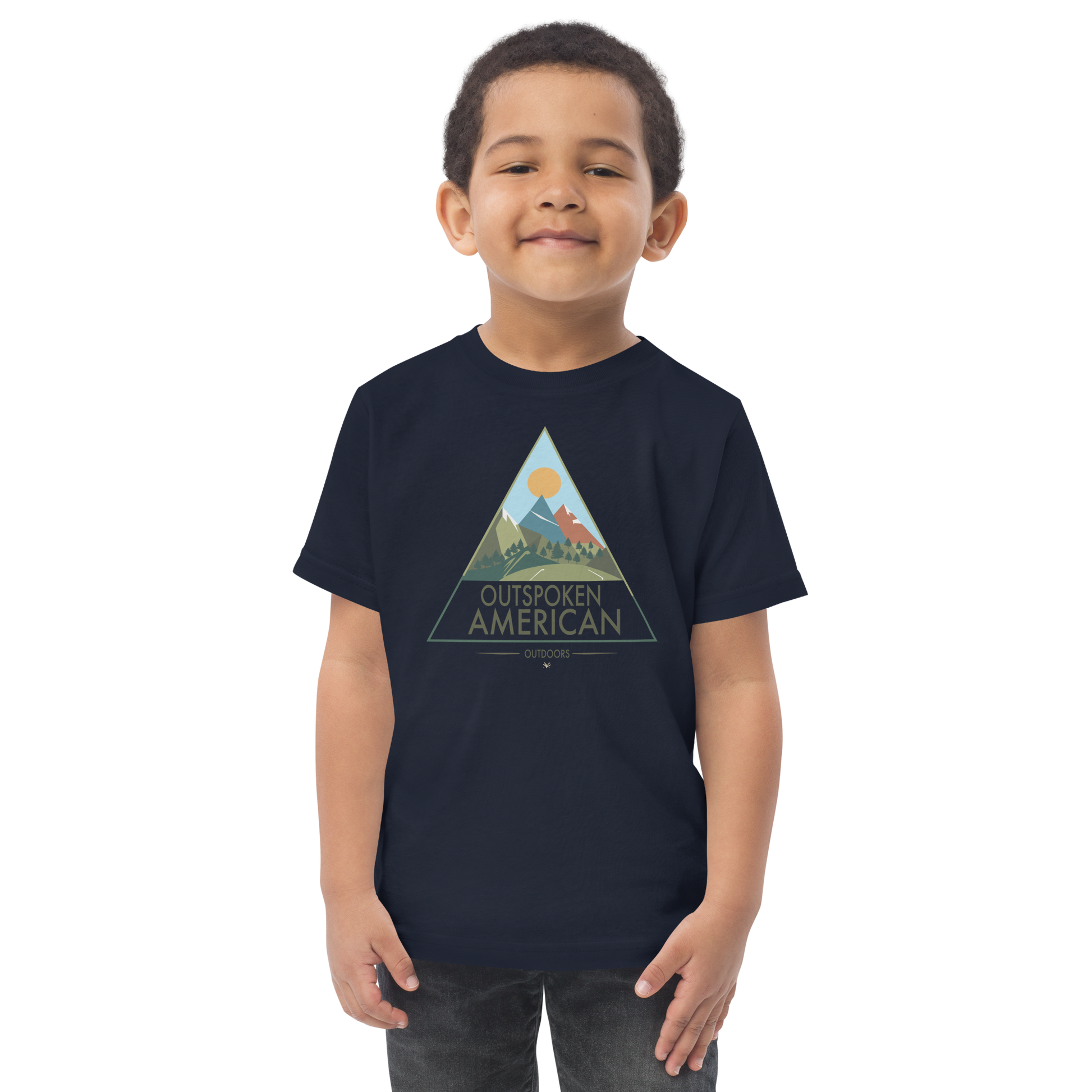 Outspoken American Outdoors (ROCKY Design) Toddler Tee