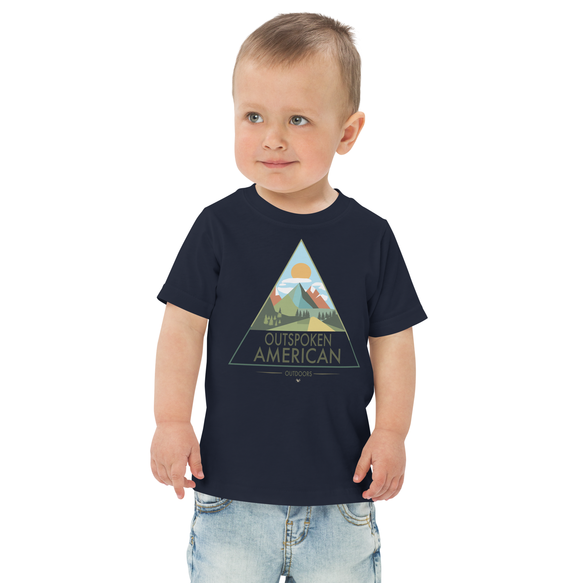 Outspoken American Outdoors (MONROE Design) Toddler Tee